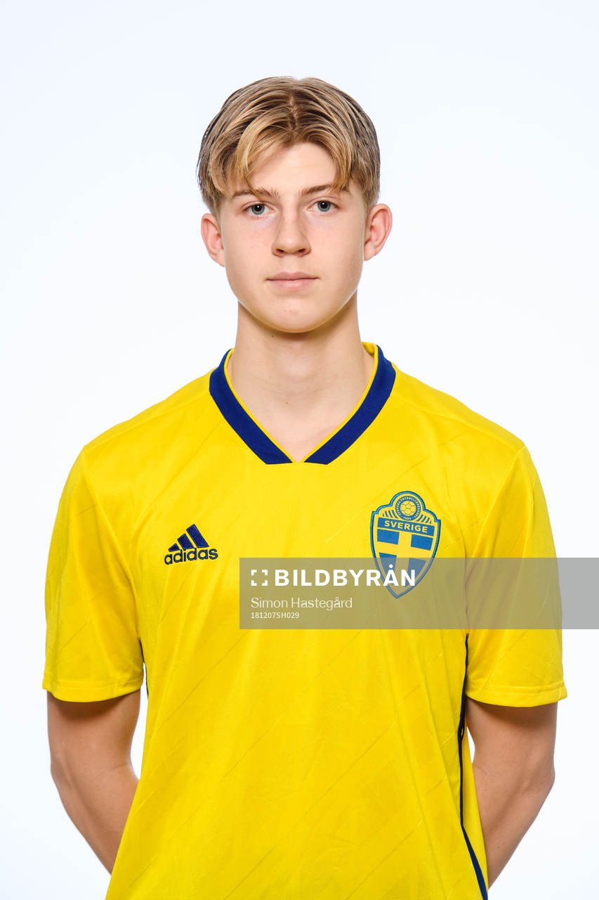 Isac Ternstedt i P16-landslaget