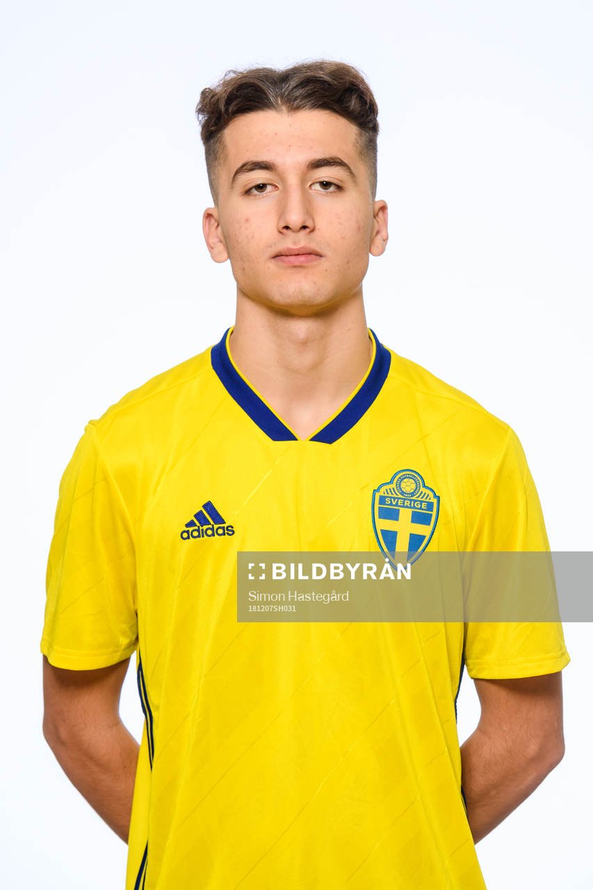 Elion Spahija i P16-landslaget