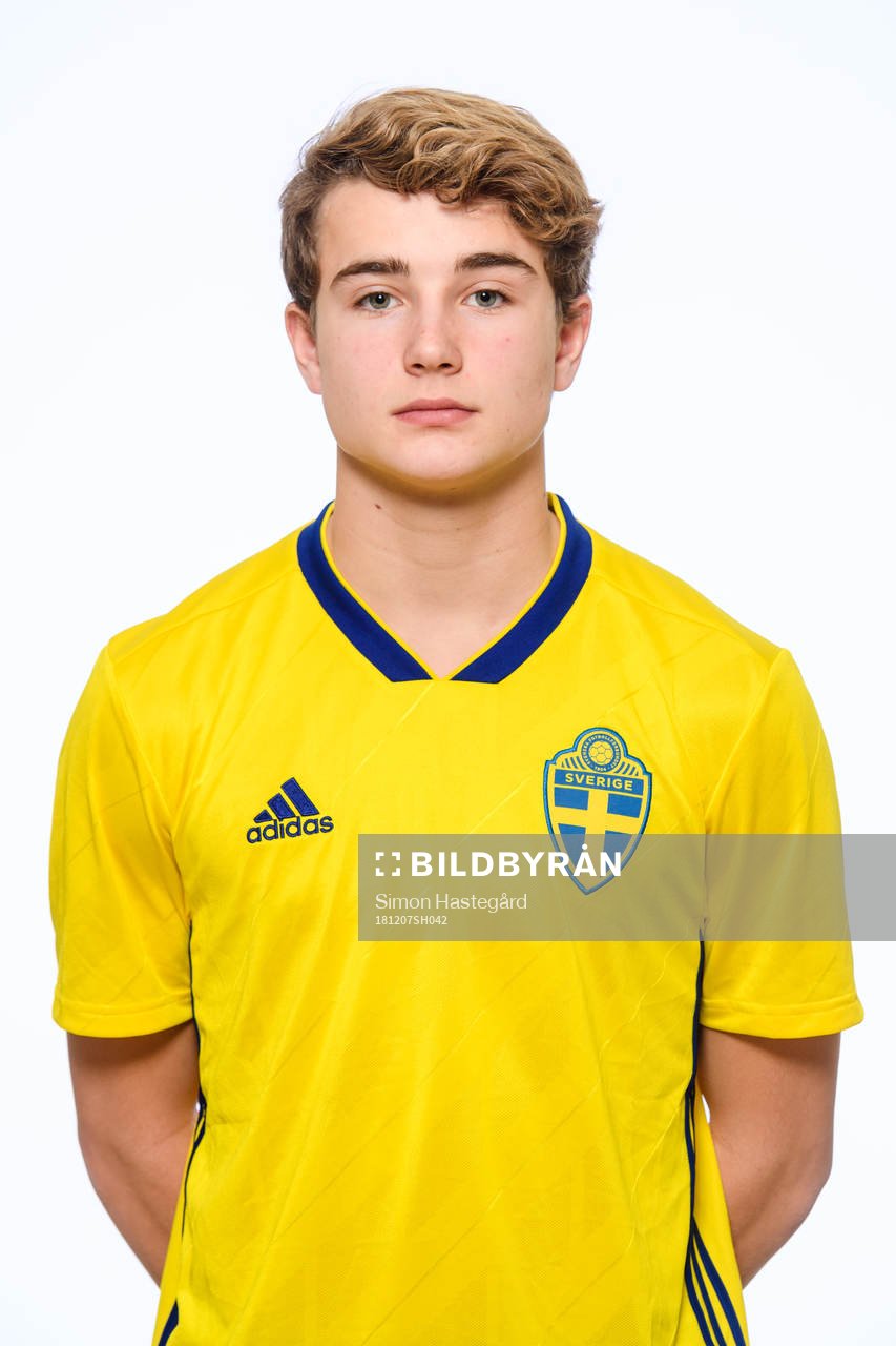 Gustav Harrysson i P16-landslaget