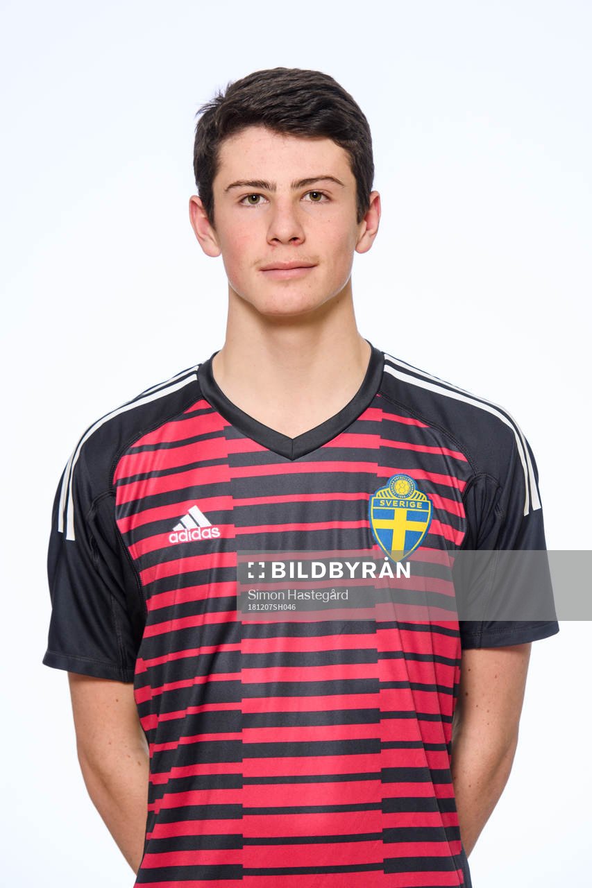 Victor Stulic, målvakt i P16-landslaget