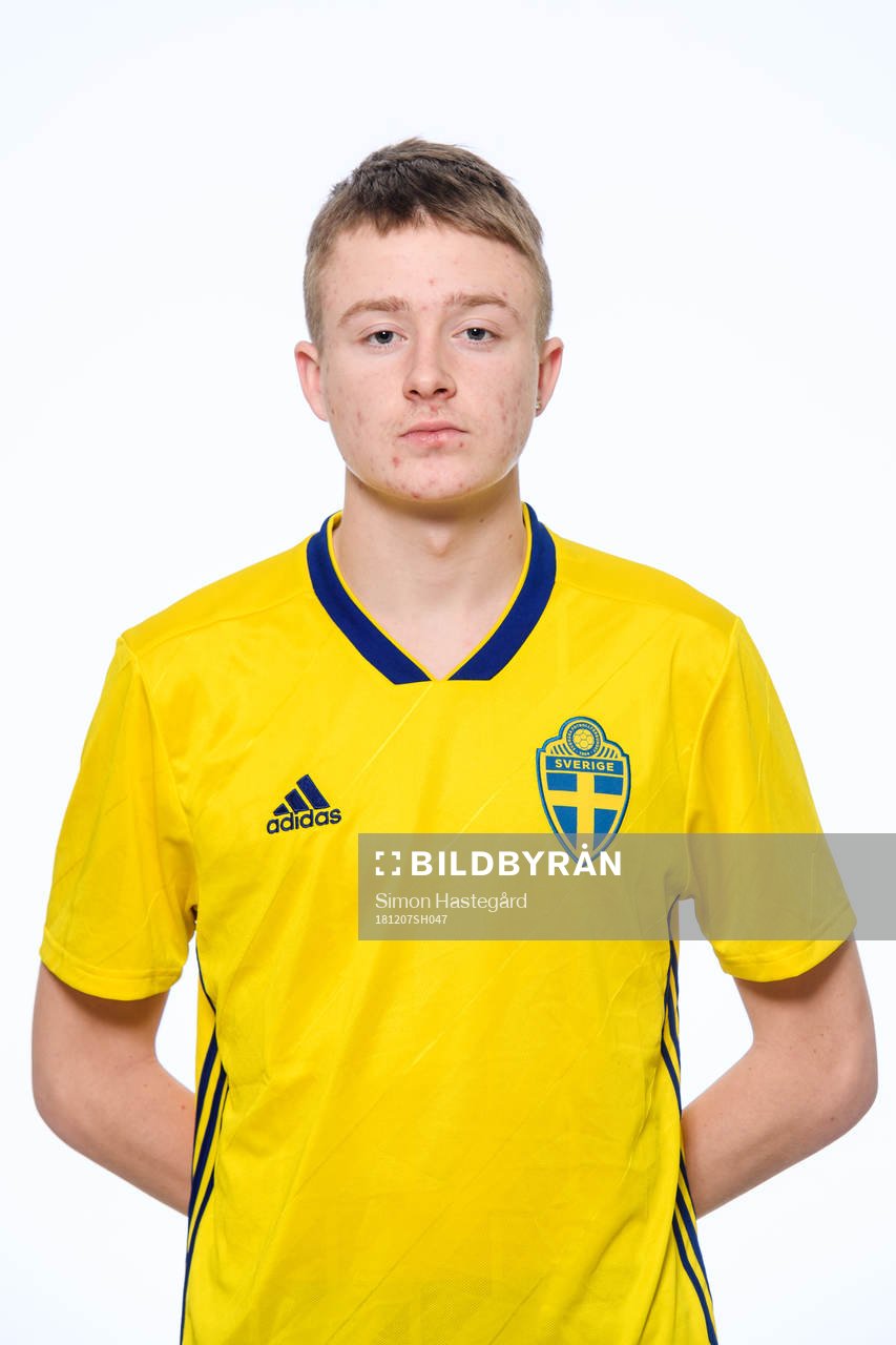 Rasmus Cronvall i P16-landslaget