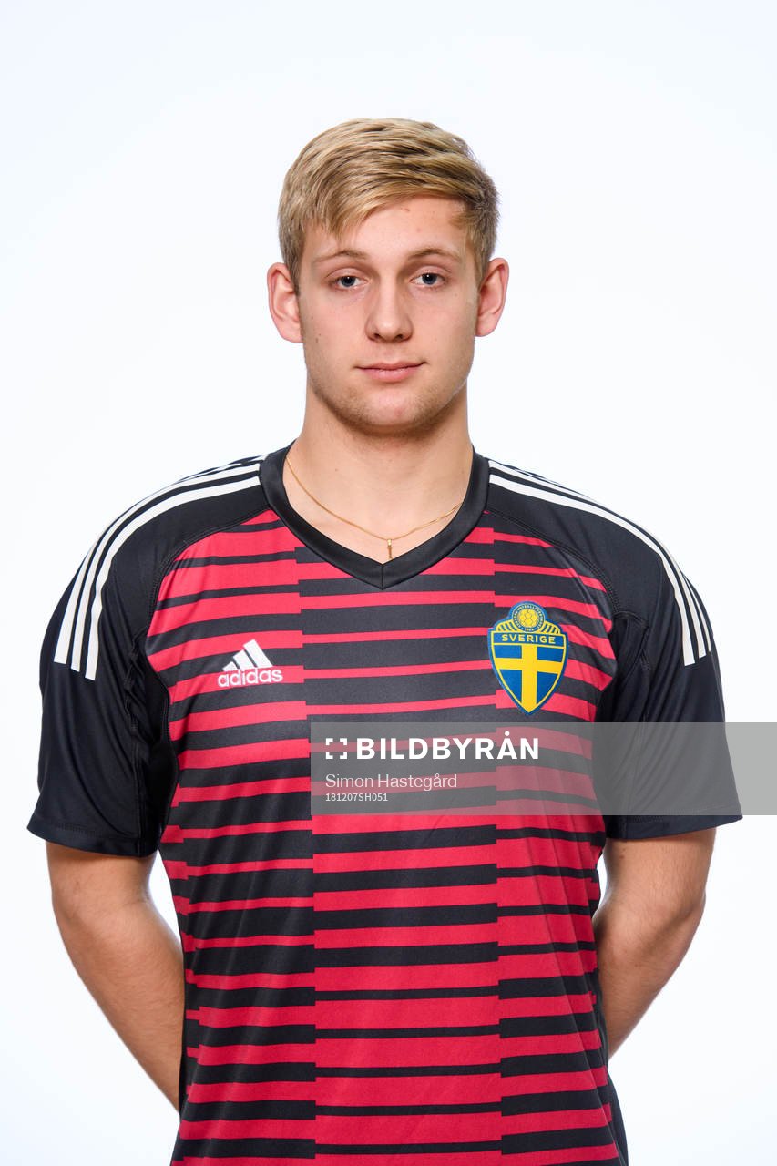 Ian Pettersson, målvakt  i P16-landslaget