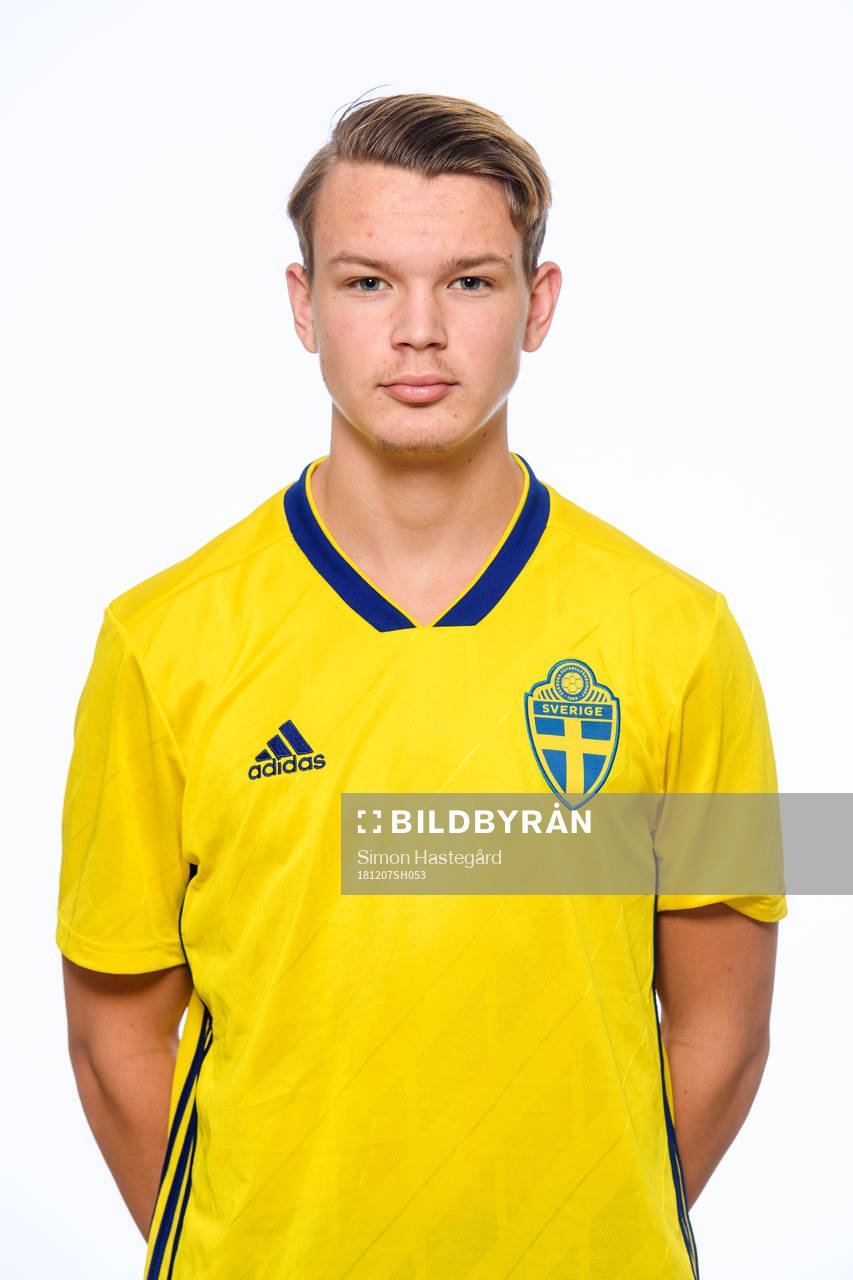 Sebastian Forsberg i P16-landslaget