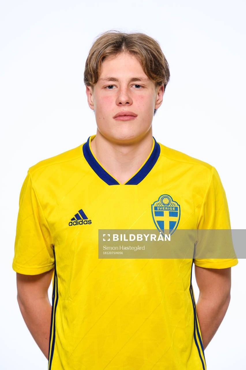 Jesper Carström i P16-landslaget