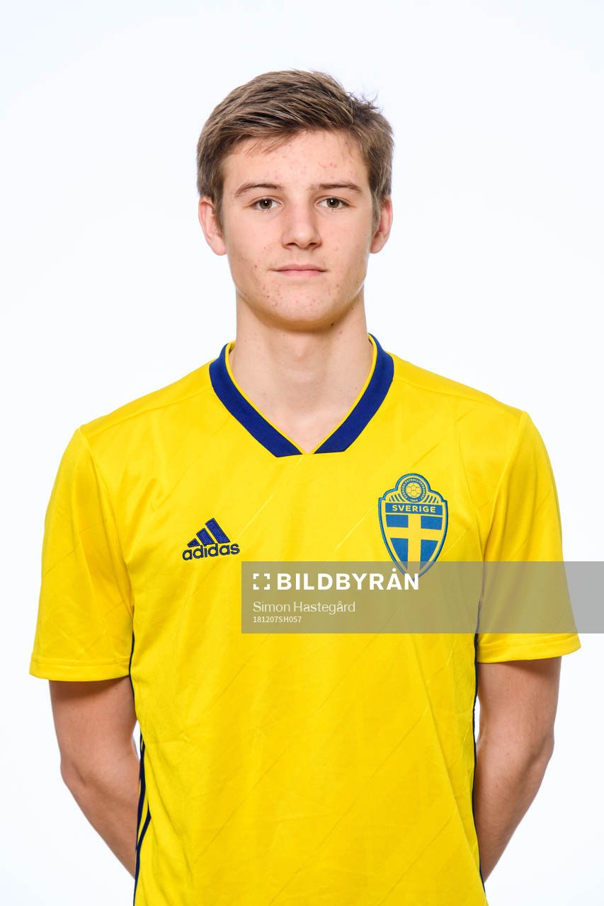 William Videhult i P16-landslaget