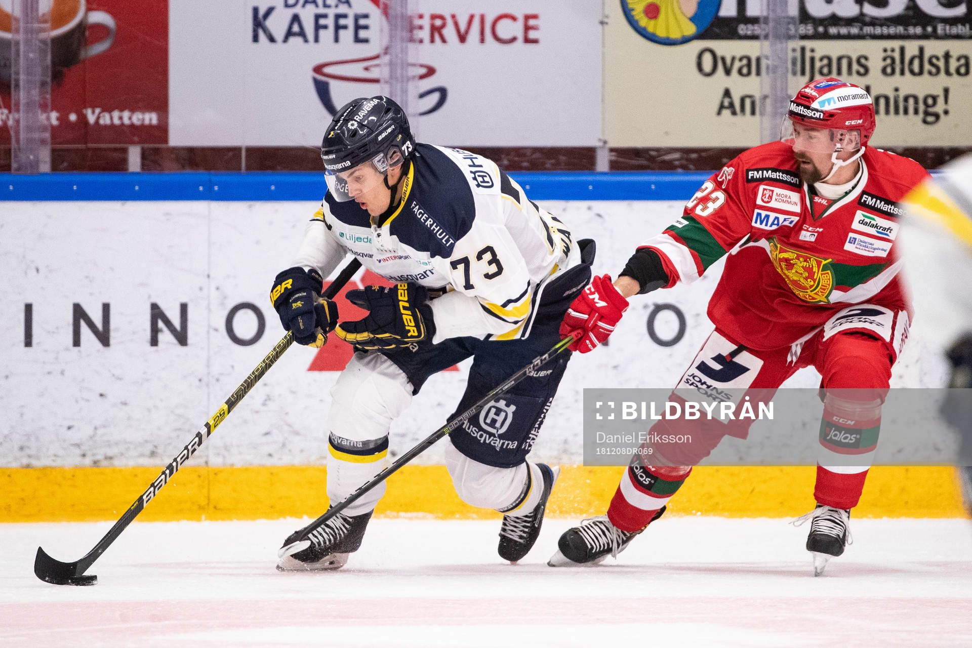 s Sebastian Wännström och Moras Tomas Skogs