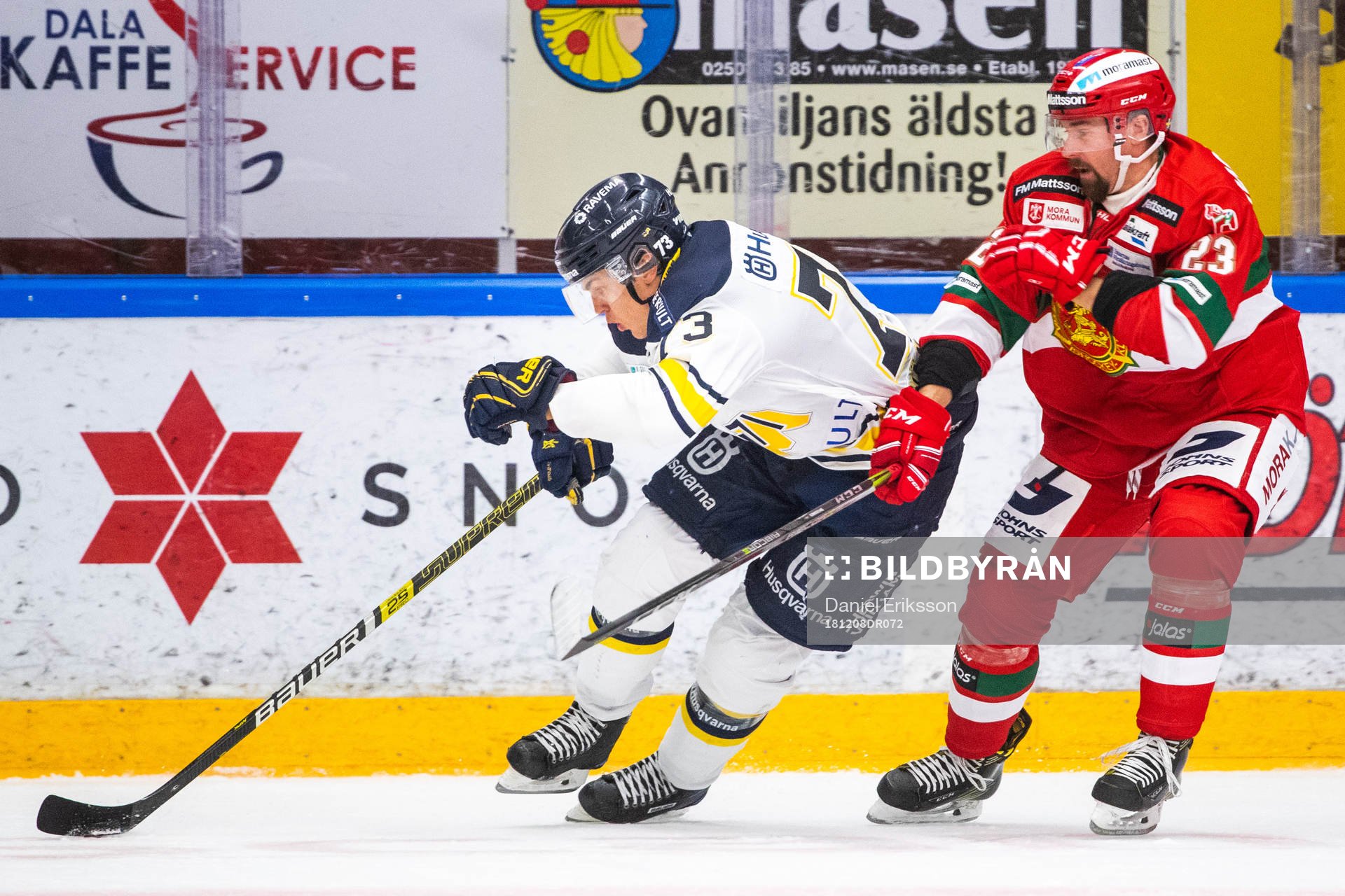 s Sebastian Wännström och Moras Tomas Skogs