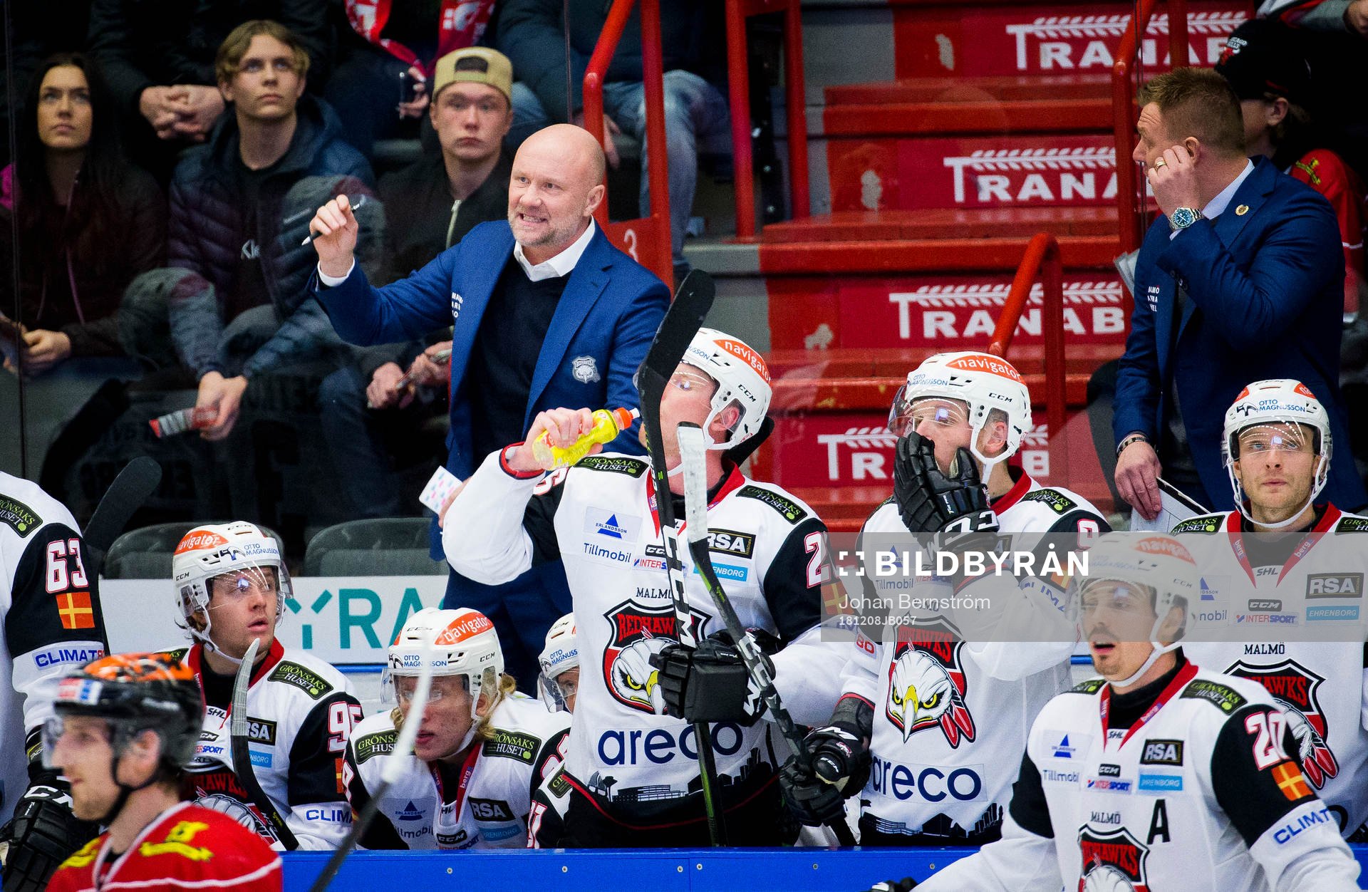 Malmö Redhawks tränare Peter Andersson