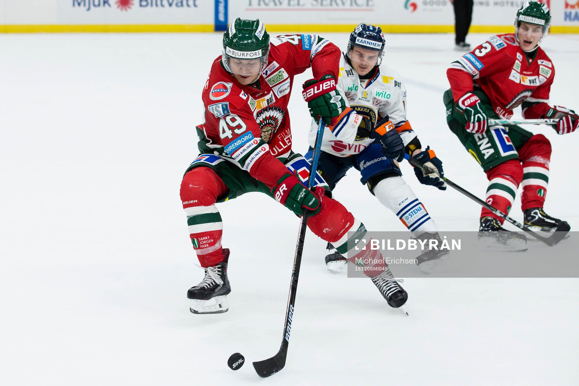 Frölundas Rhett Rakhshani
