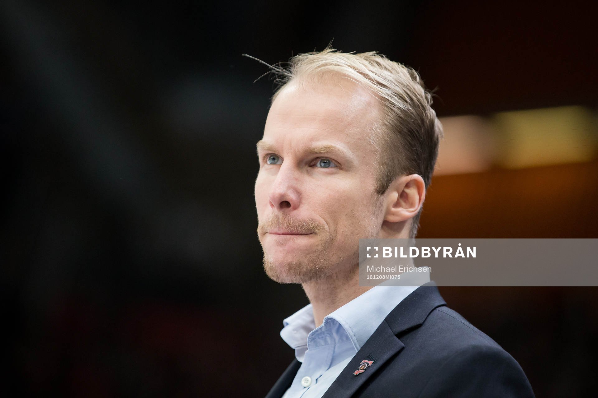 Frölundas assisterande tränare Johan Lundskog