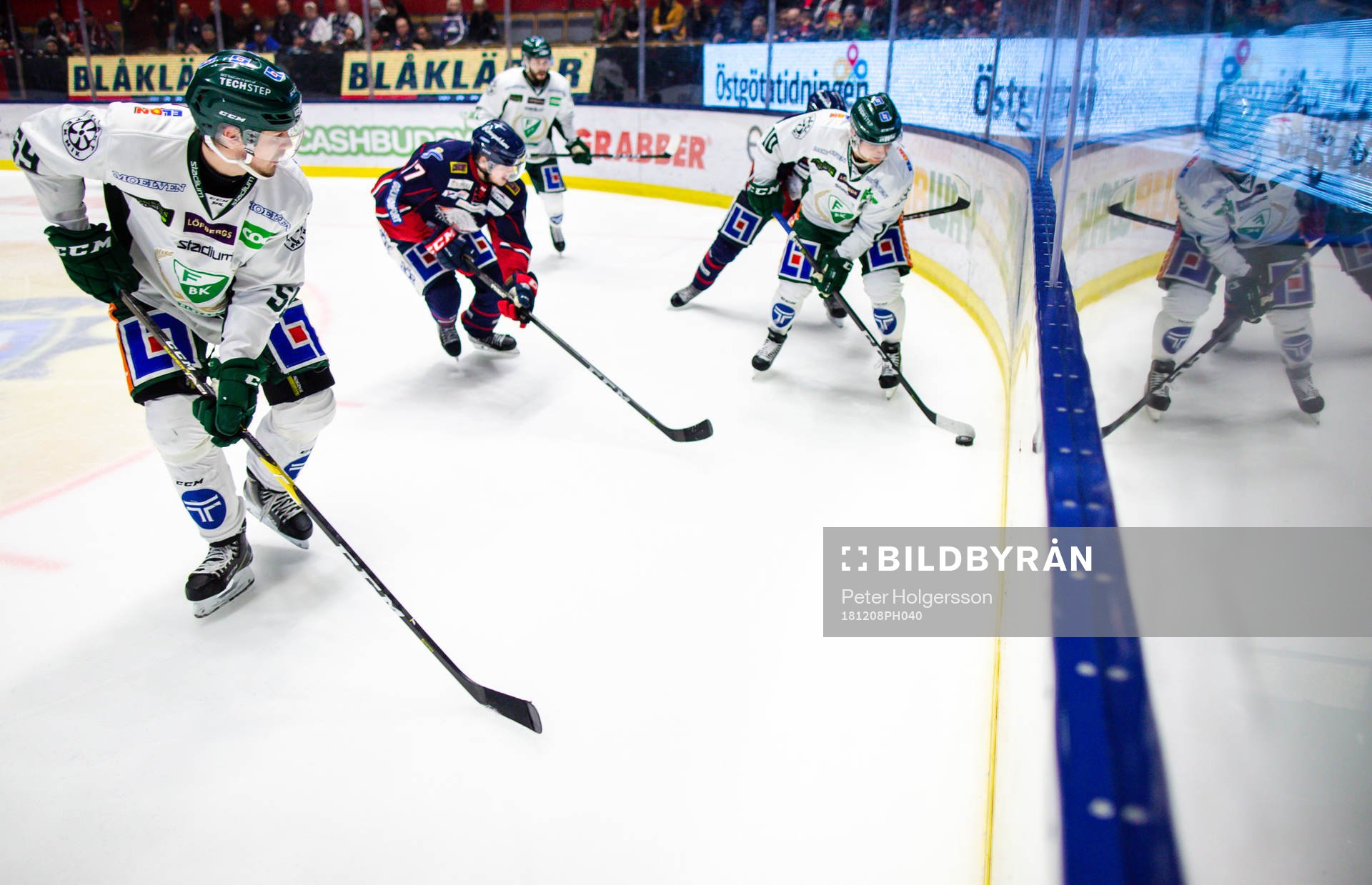 Färjestads Linus Johansson och Marcus Nilsson