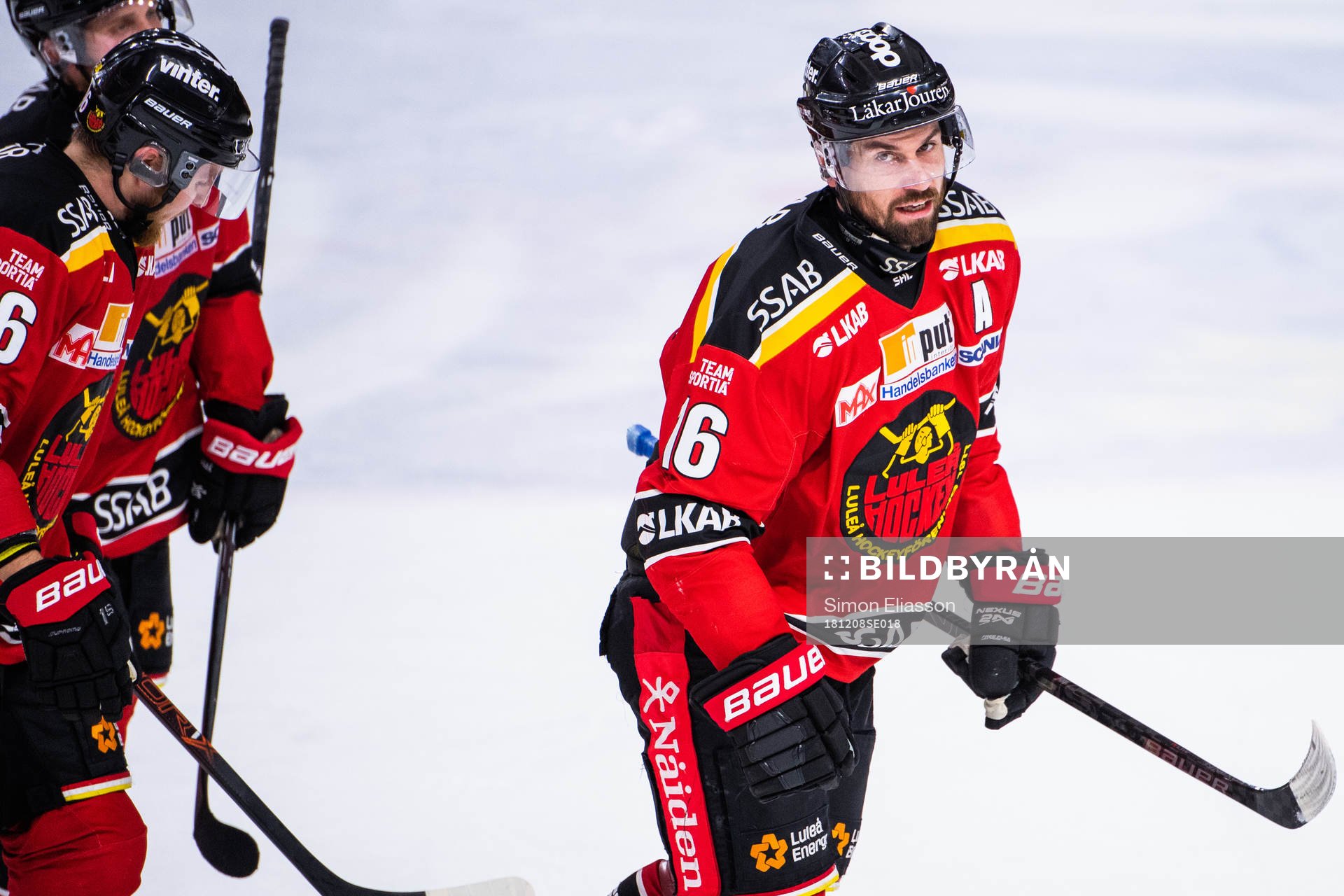Luleås Niklas Olausson jublar