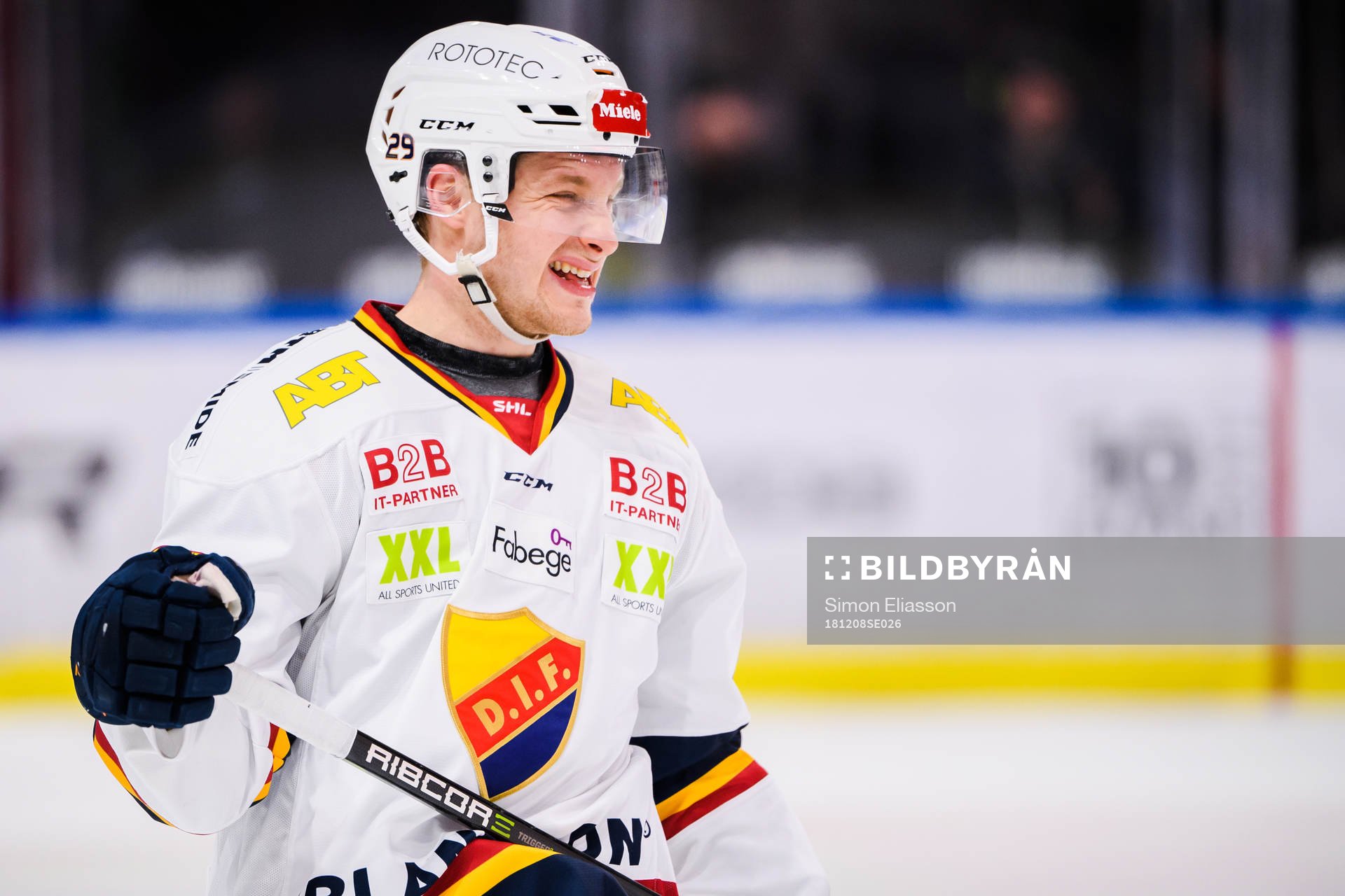 Djurgårdens Sebastian Strandberg deppar