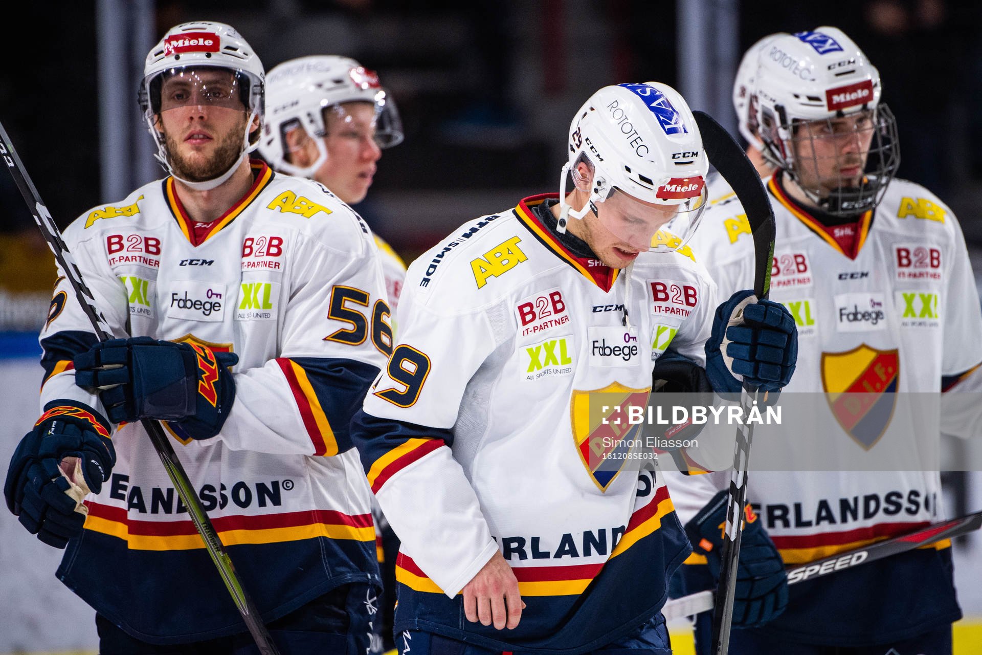 Djurgårdens Sebastian Strandberg deppar