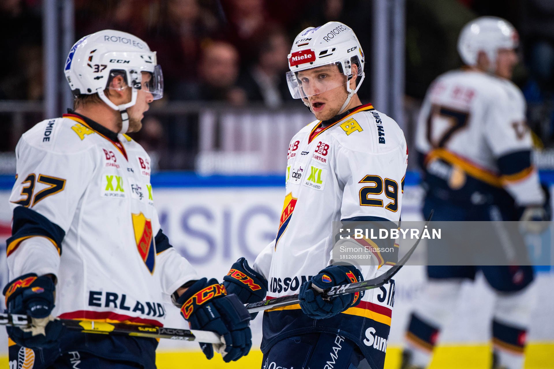 Djurgårdens Sebastian Strandberg deppar