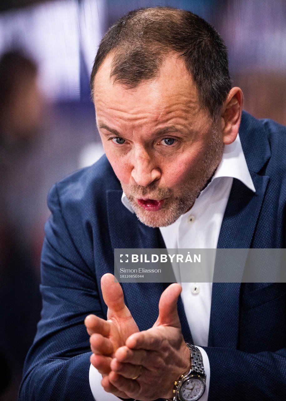 Luleås tränare Thomas Berglund