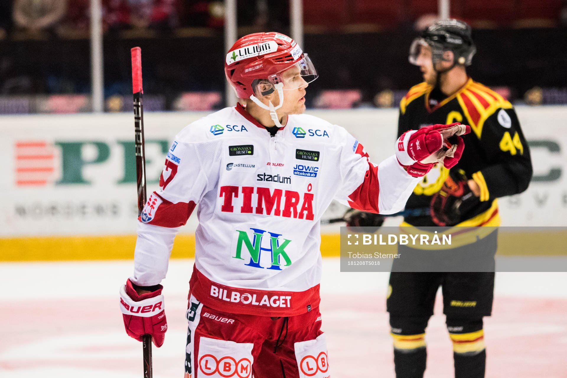 Timrås Anton Wedin jublar