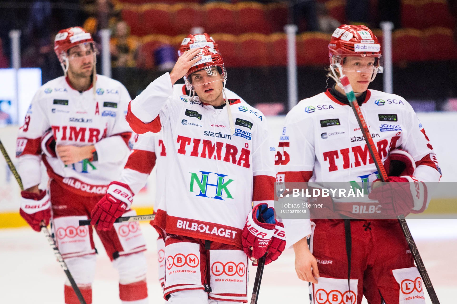 Timråspelare deppar
