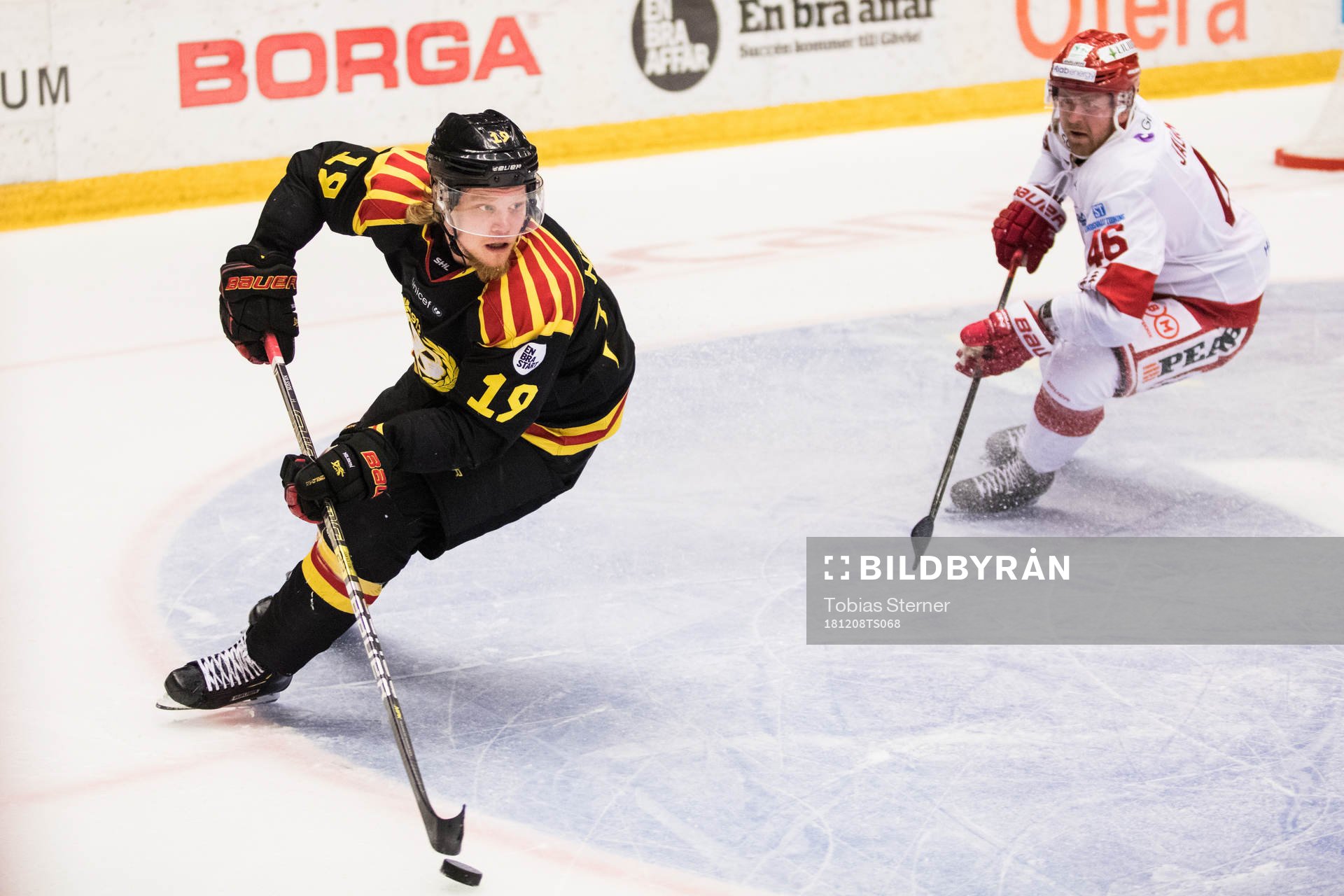 Brynäs Ludvig Nilsson och Timrås Janne Jalasvaara