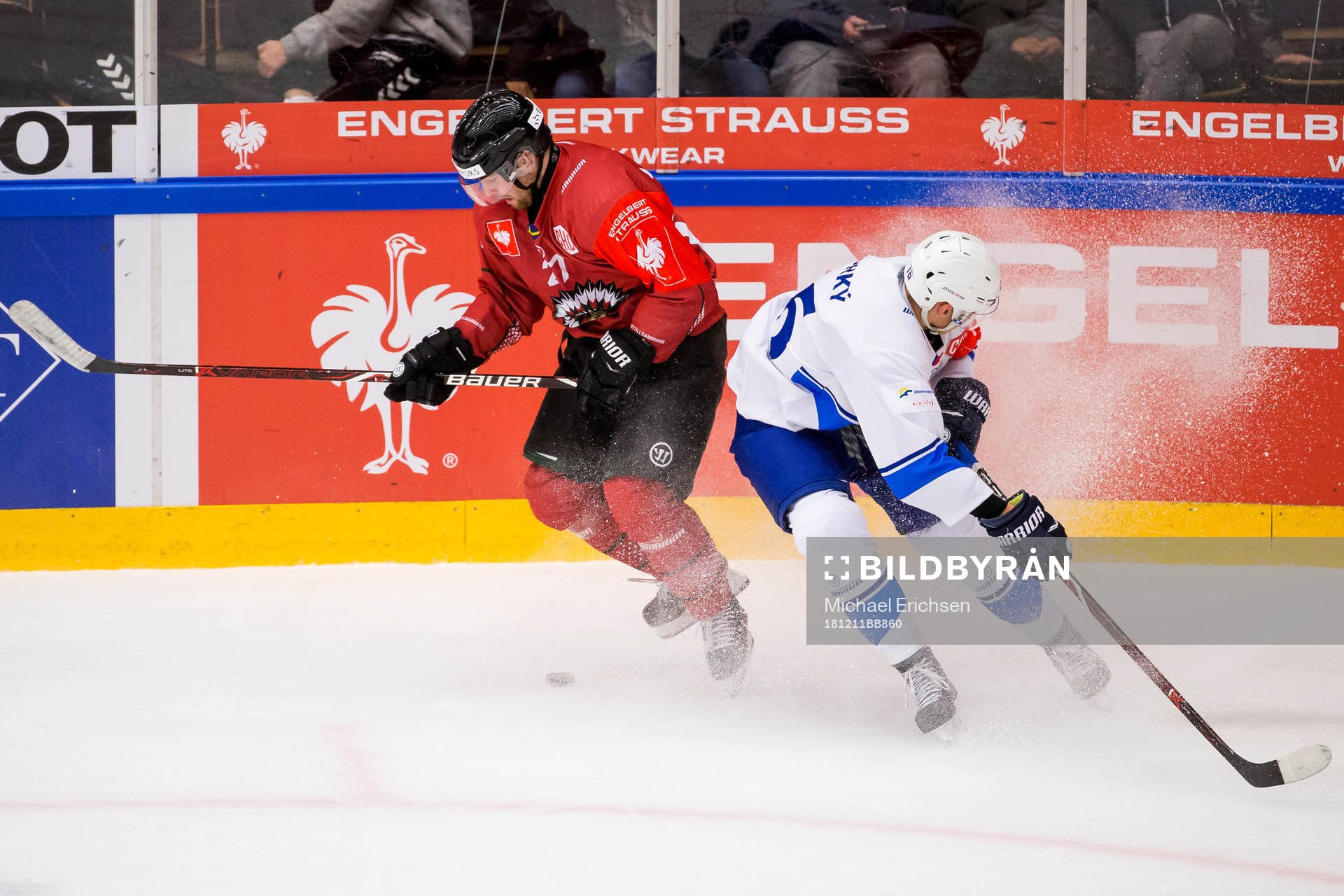 Ponthus Westerholm of Frölunda and Lubos Horky of Kometa