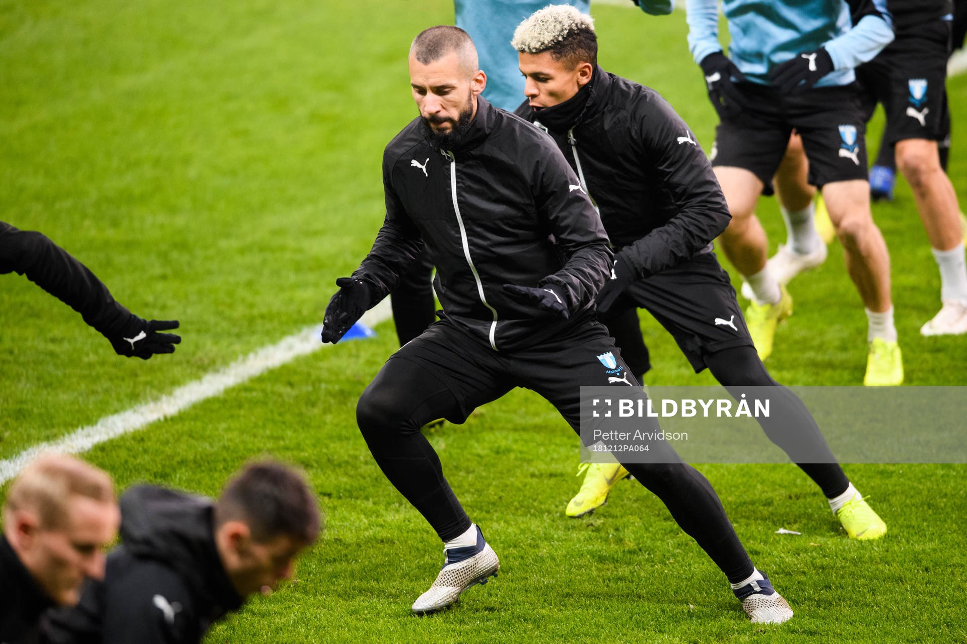 Guillermo Molins and Romain Gall of Malmö FF