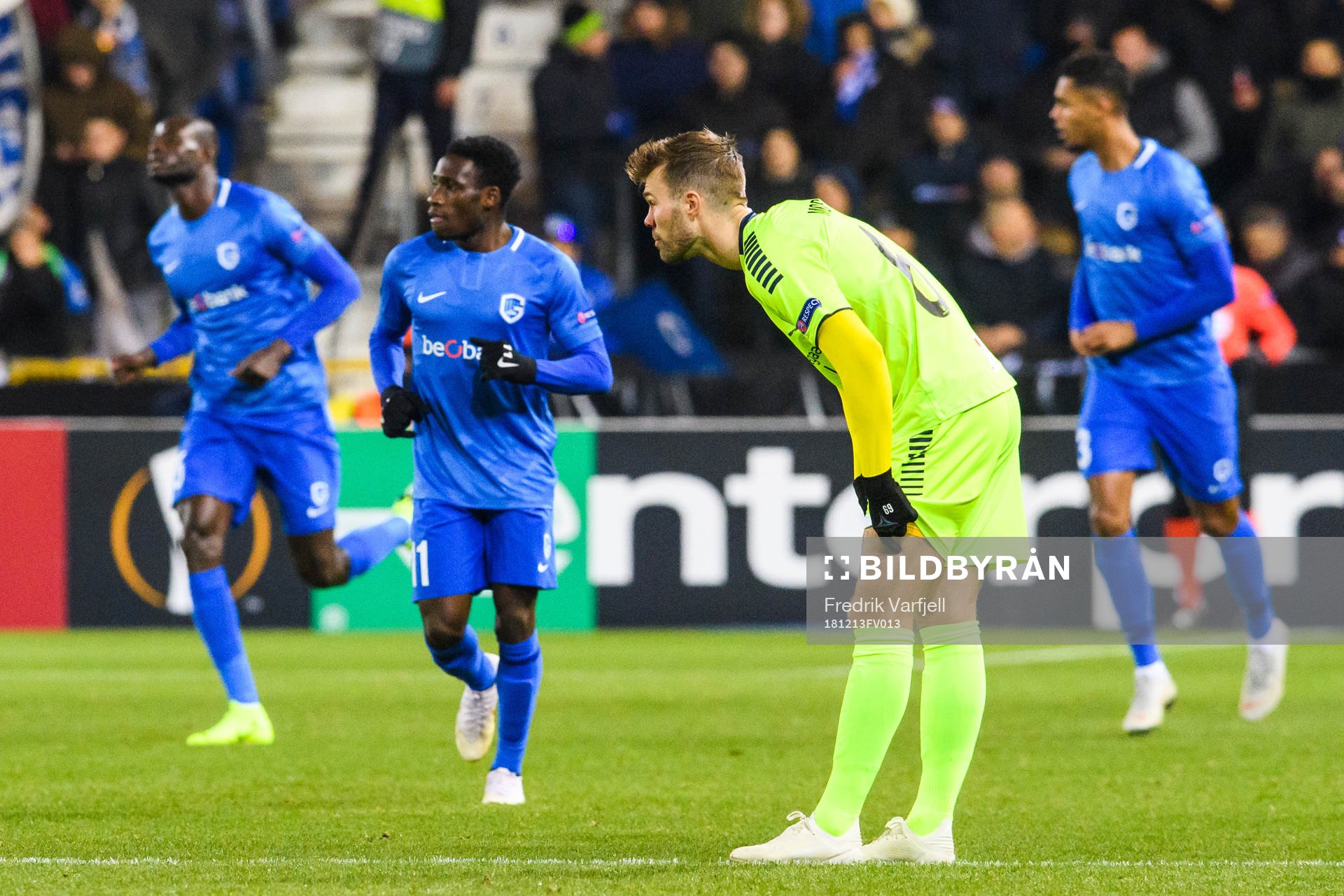 Patrick Mortensen of Sarpsborg 08 looks dejected