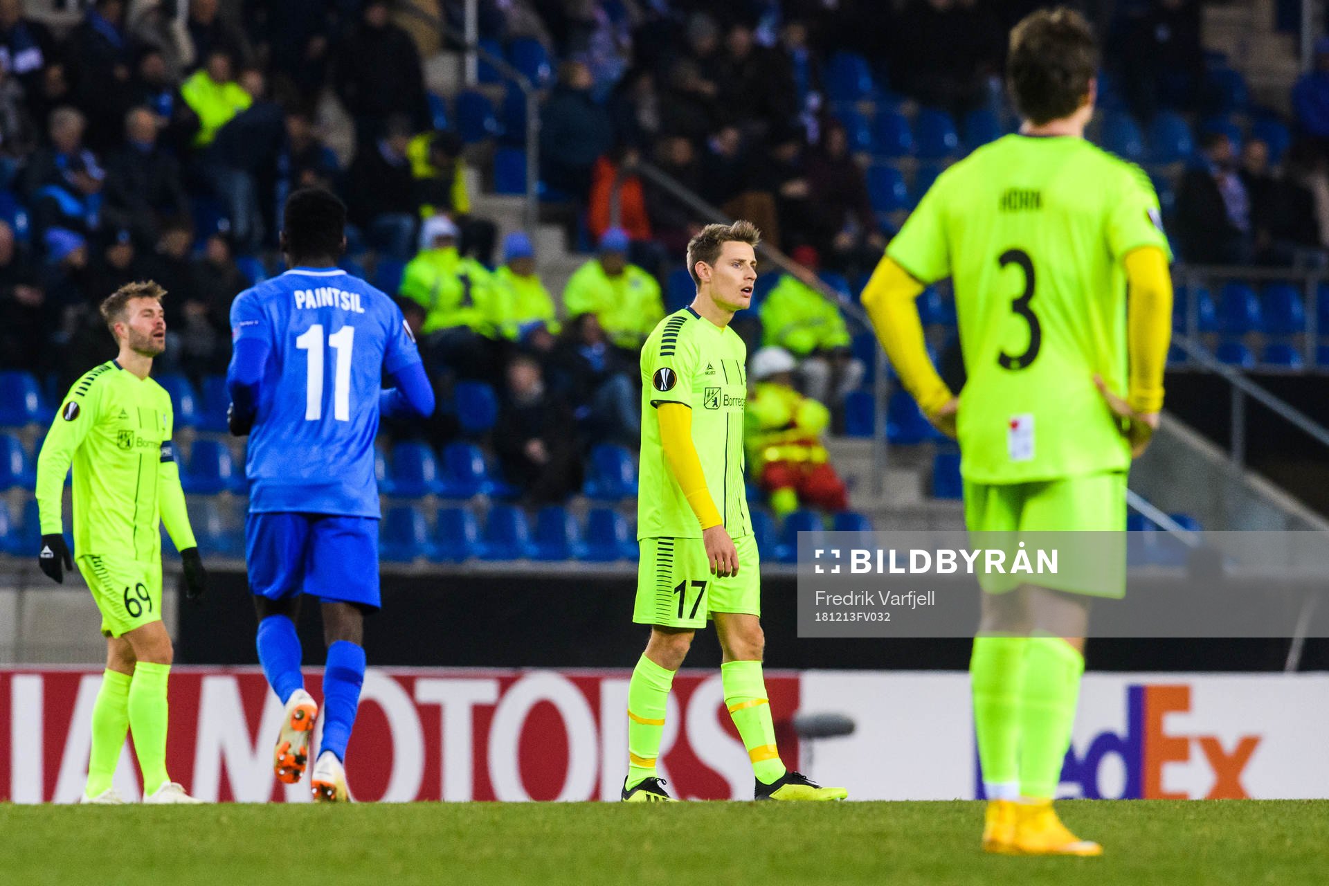 Patrick Mortensen, Kristoffer Zachariassen and Jørgen Horn