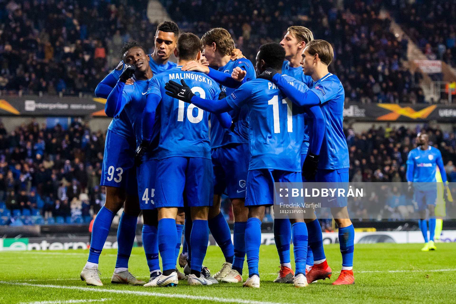during the Europa League group stage match between Genk and