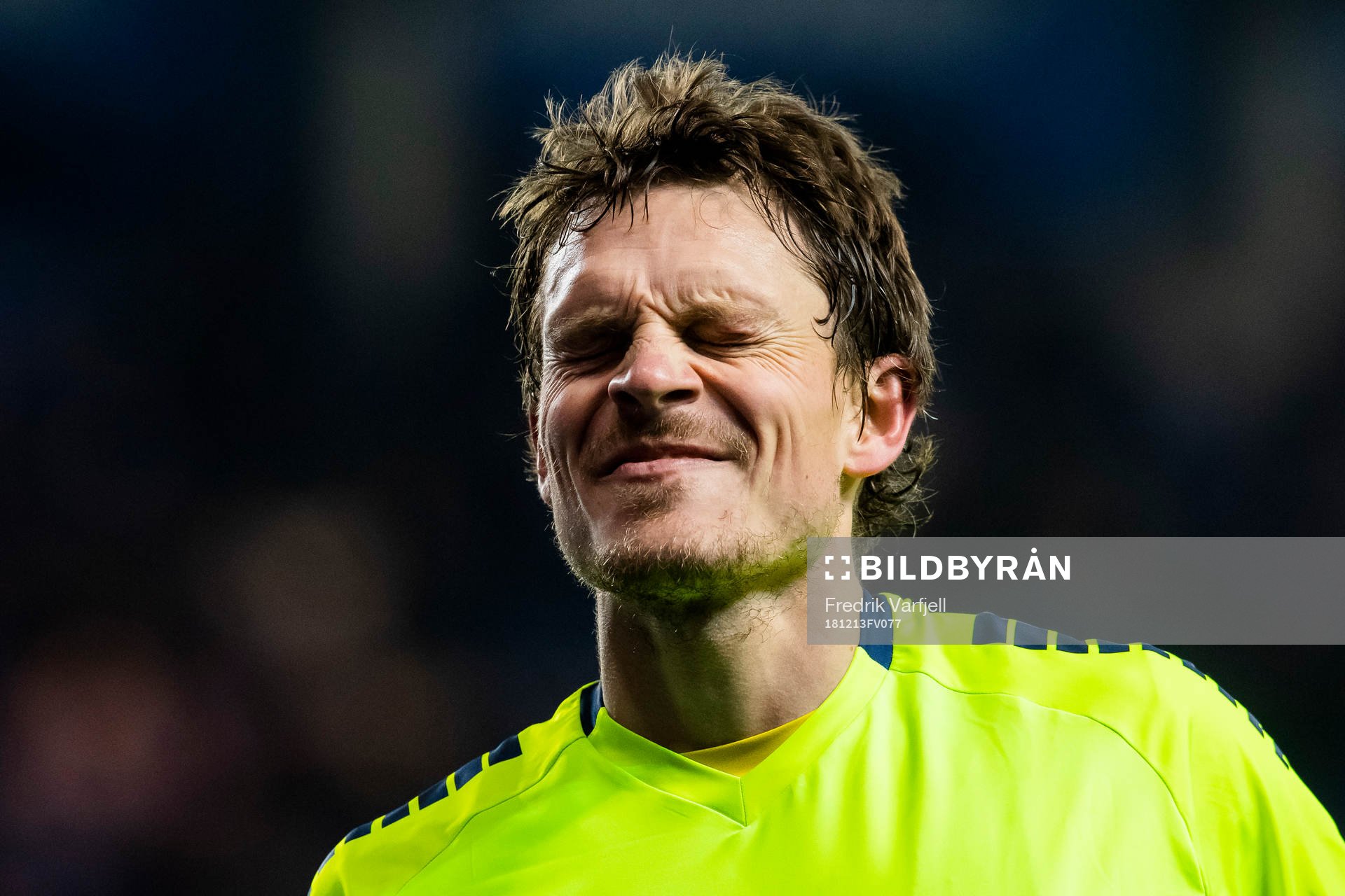 Jørgen Horn of Sarpsborg 08 reacts
