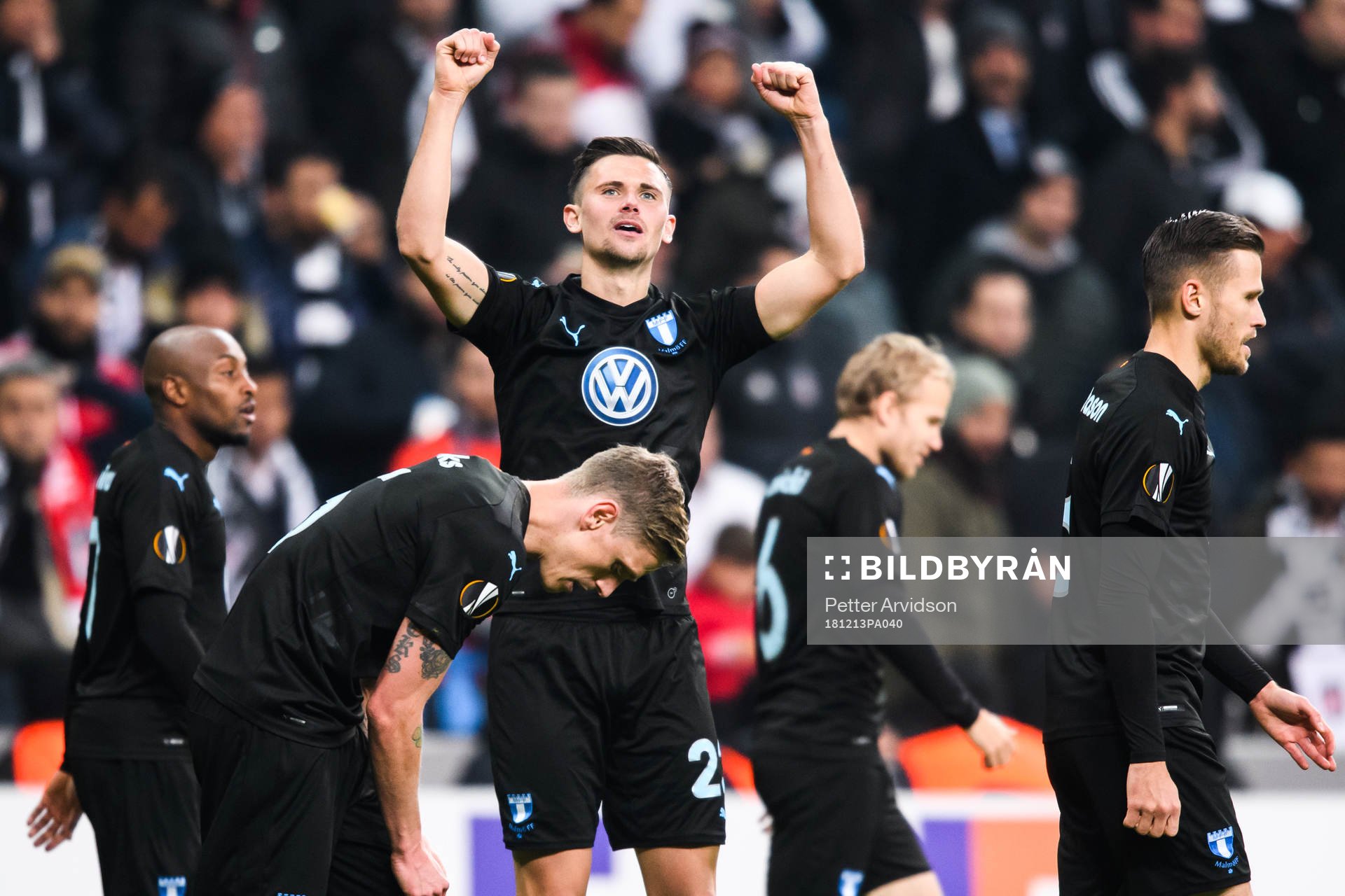 Marcus Antonsson of Malmö FF celebrates