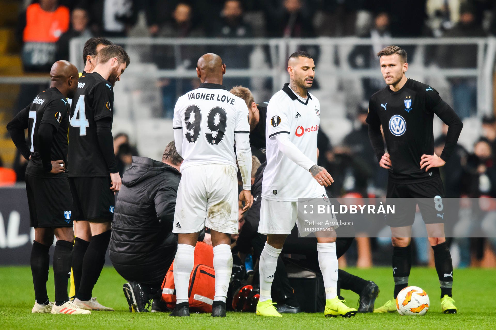 Ricardo Quaresma of Besiktas looks dejected
