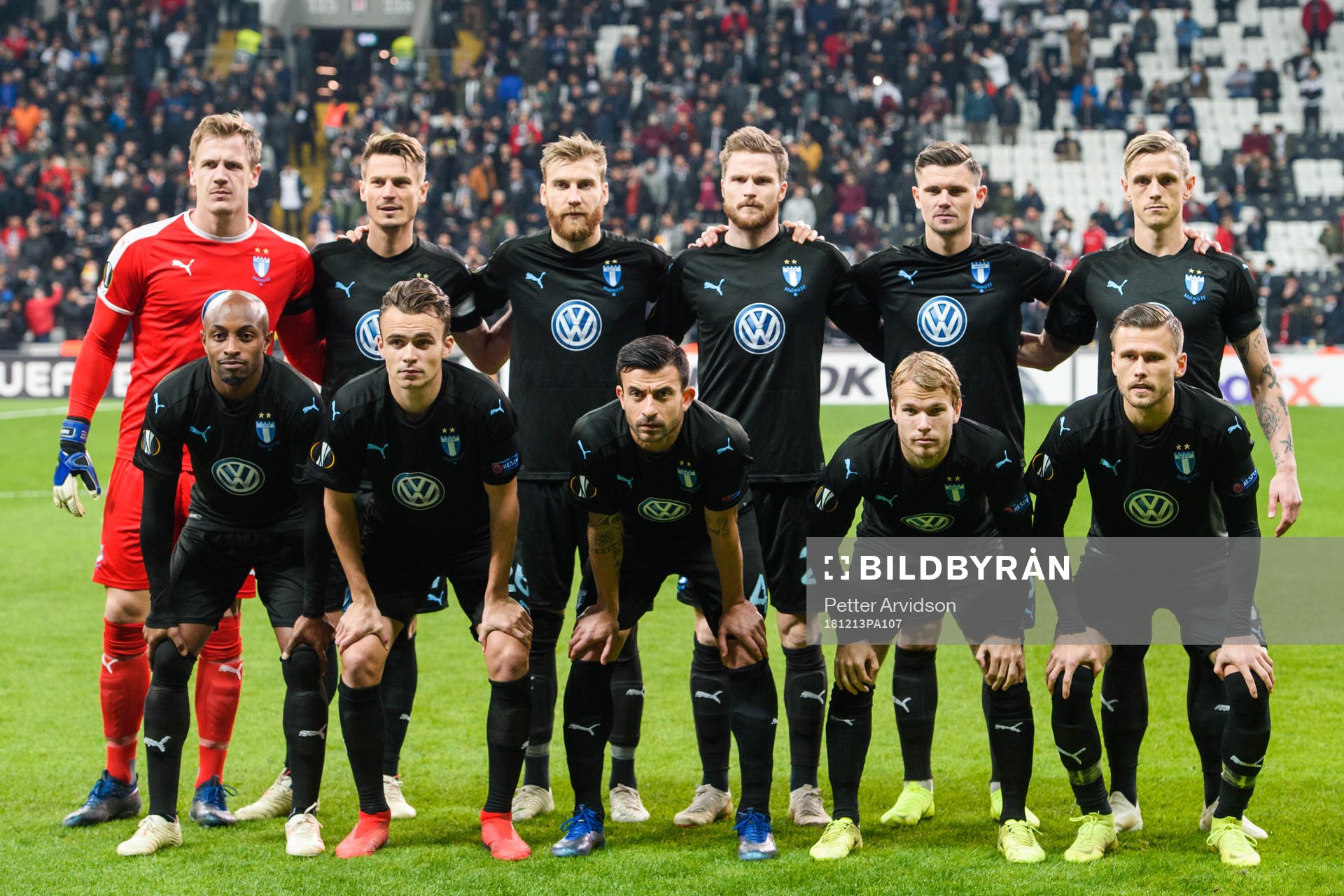 goalkeeper Johan Dahlin, Markus Rosenberg, Rasmus