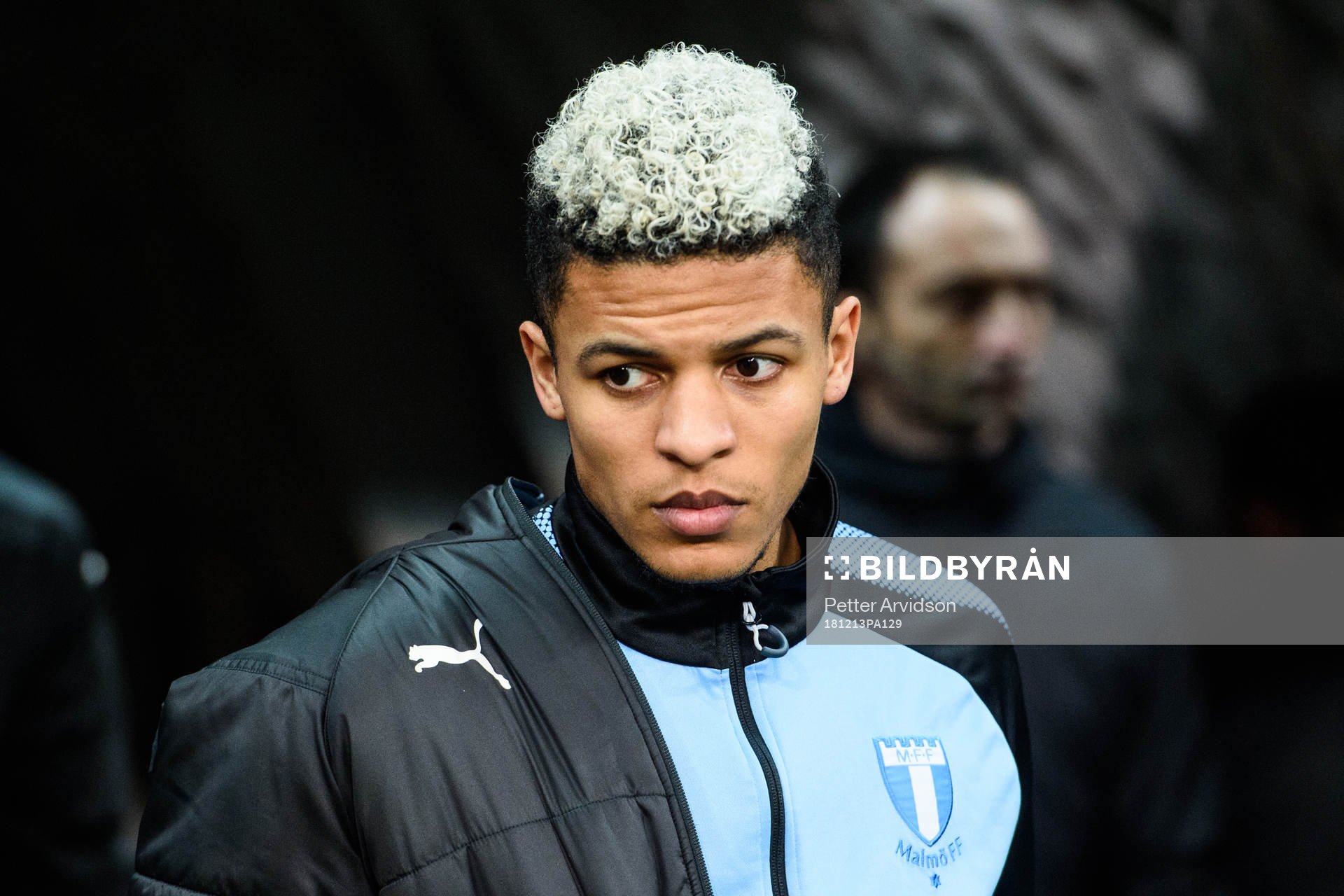 Romain Gall of Malmö FF prior to the Europa league match