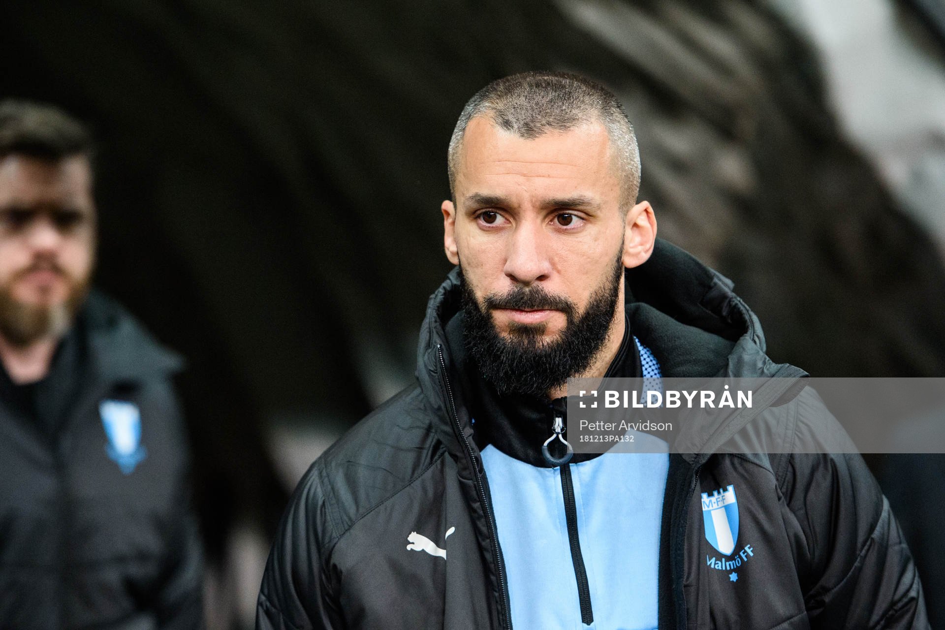 Guillermo Molins of Malmö FF prior to the Europa league