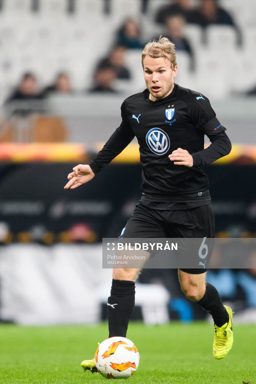 Oscar Lewicki of Malmö FF