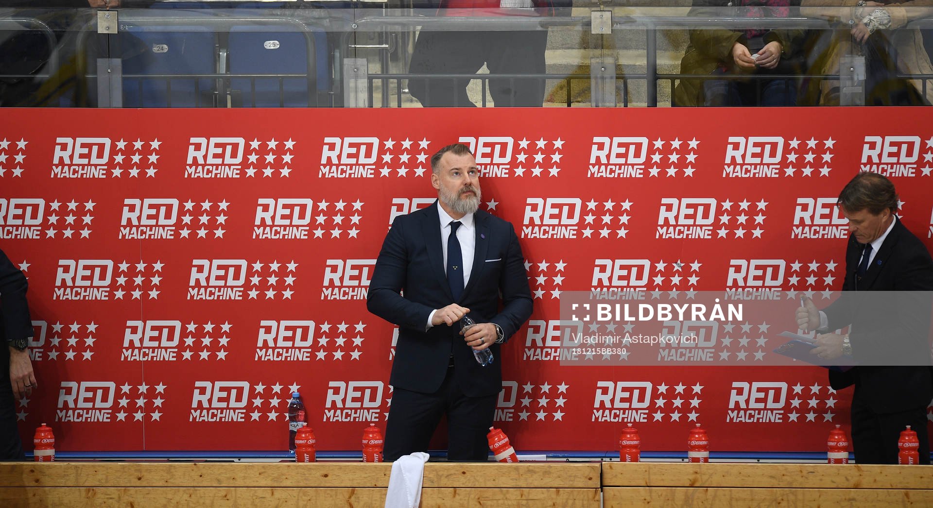 Sweden's head coach Rikard Gronborg
