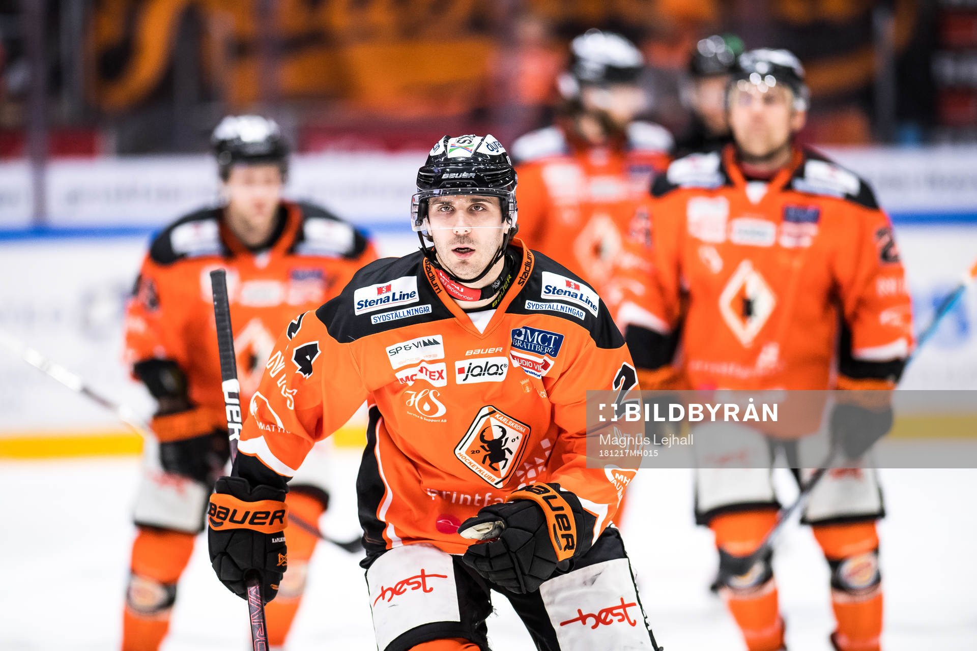 Karlskronas Nick Pageau jublar