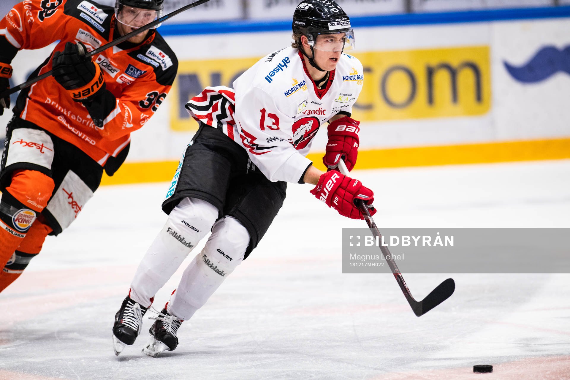 Karlskronas Joseph Jonsson jagar Vita Hästens Gustav