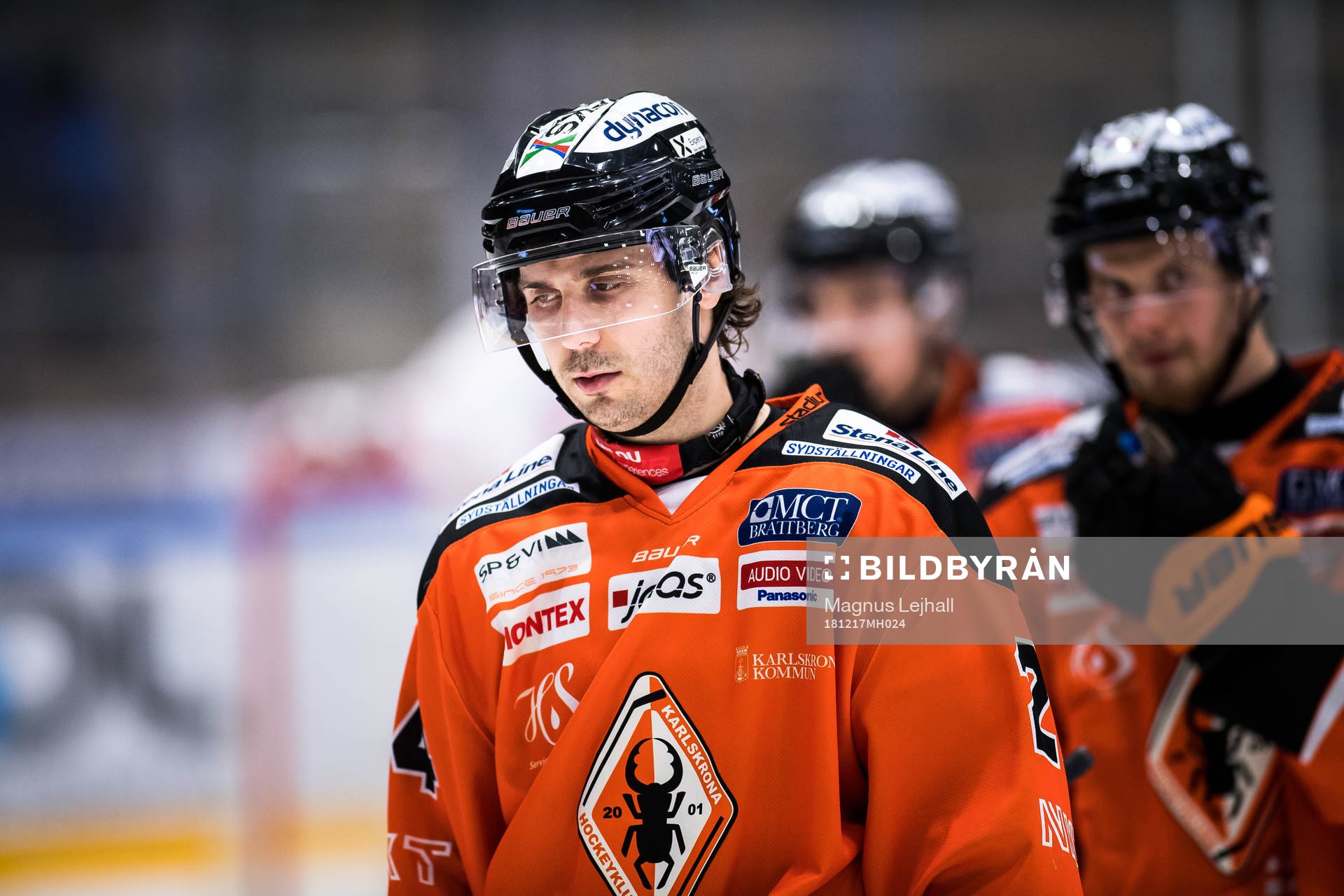 Karlskronas Nick Pageau deppar
