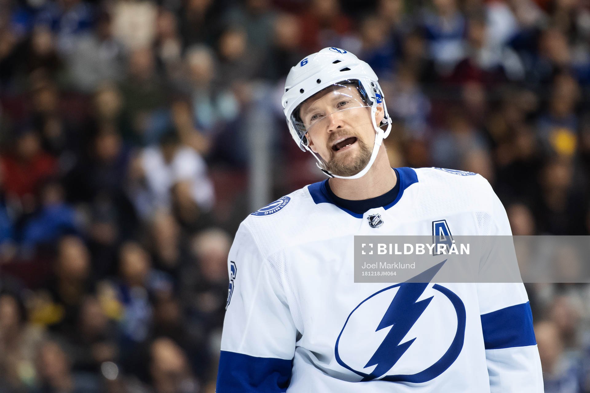 Anton Strålman of Tampa Bay Lightning