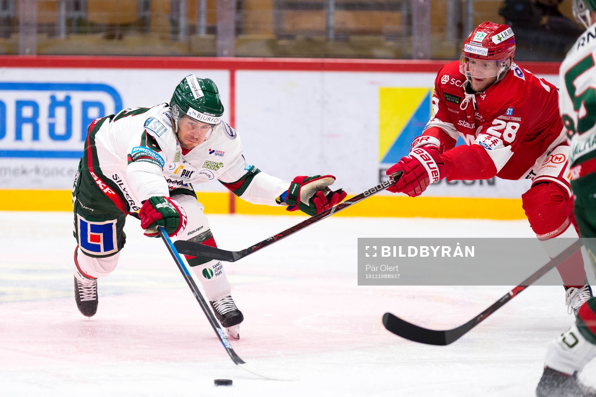 Frölundas Mattias Nörstebö och Timrås David Printz