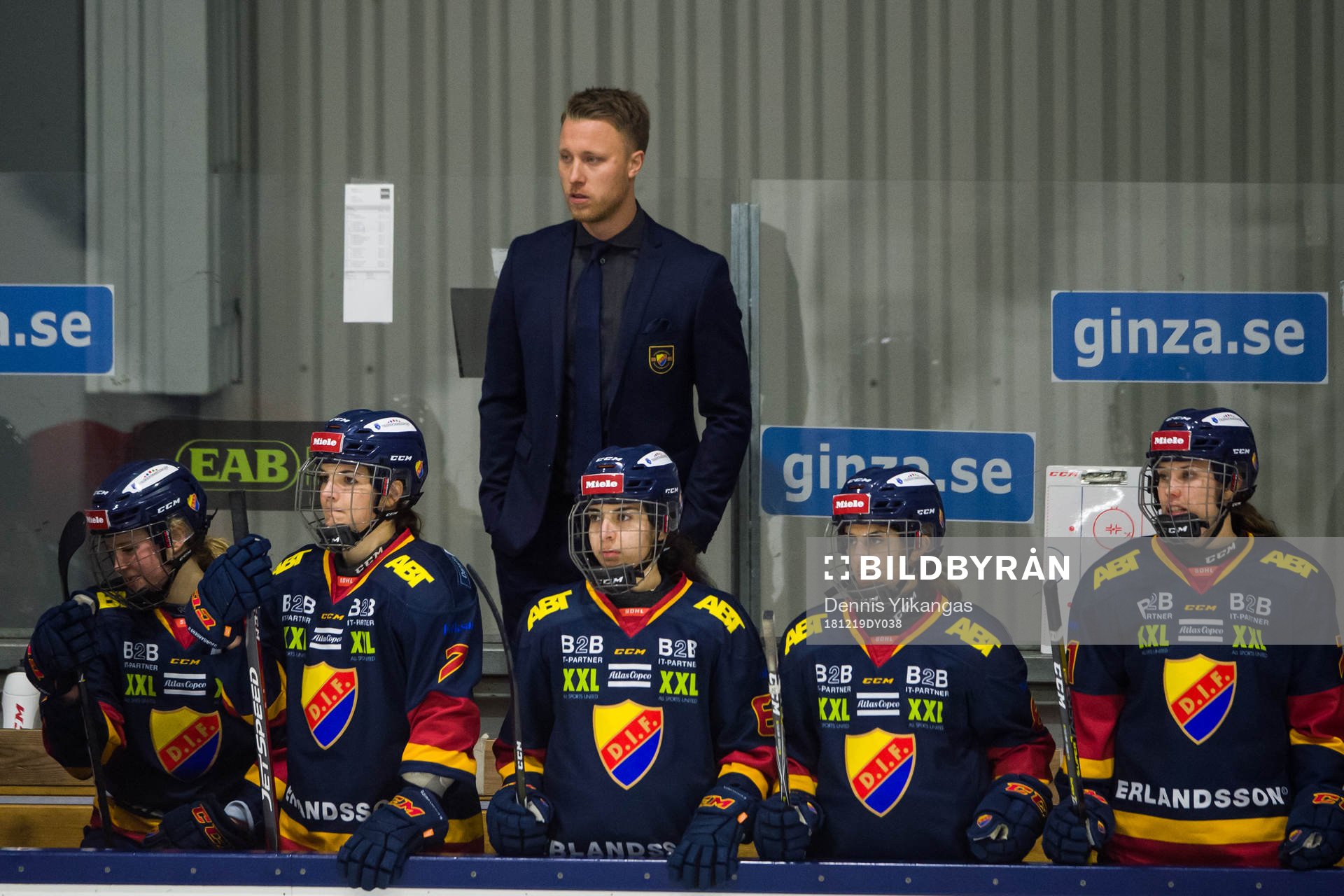 Djurgårdens assisterande tränare Joakim Engström