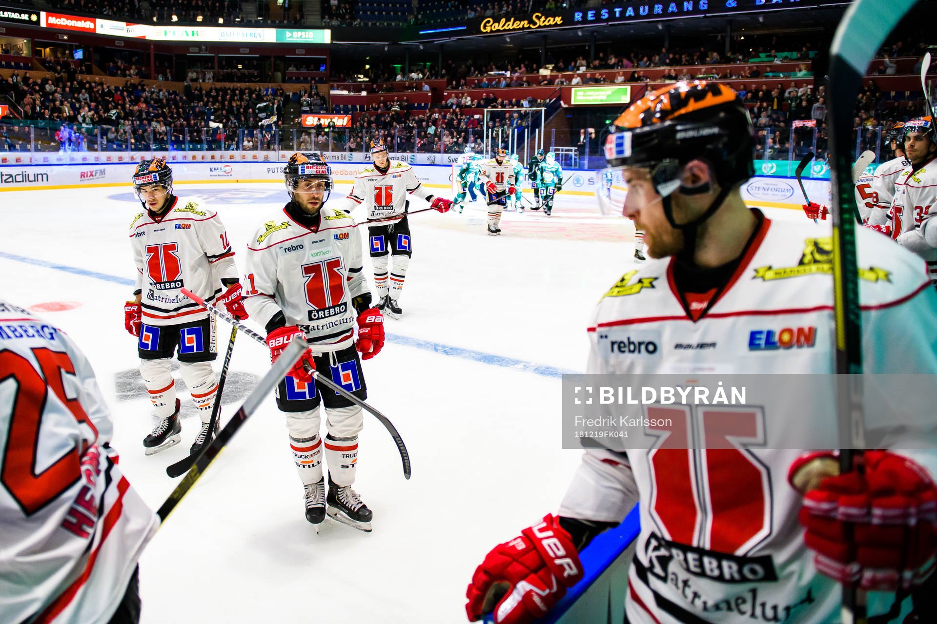 Örebros spelare deppar