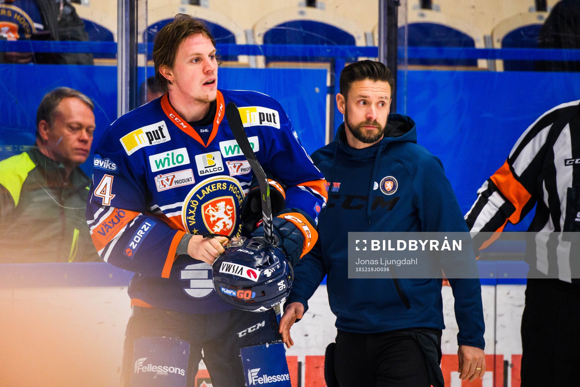 Växjös Joel Persson får vård