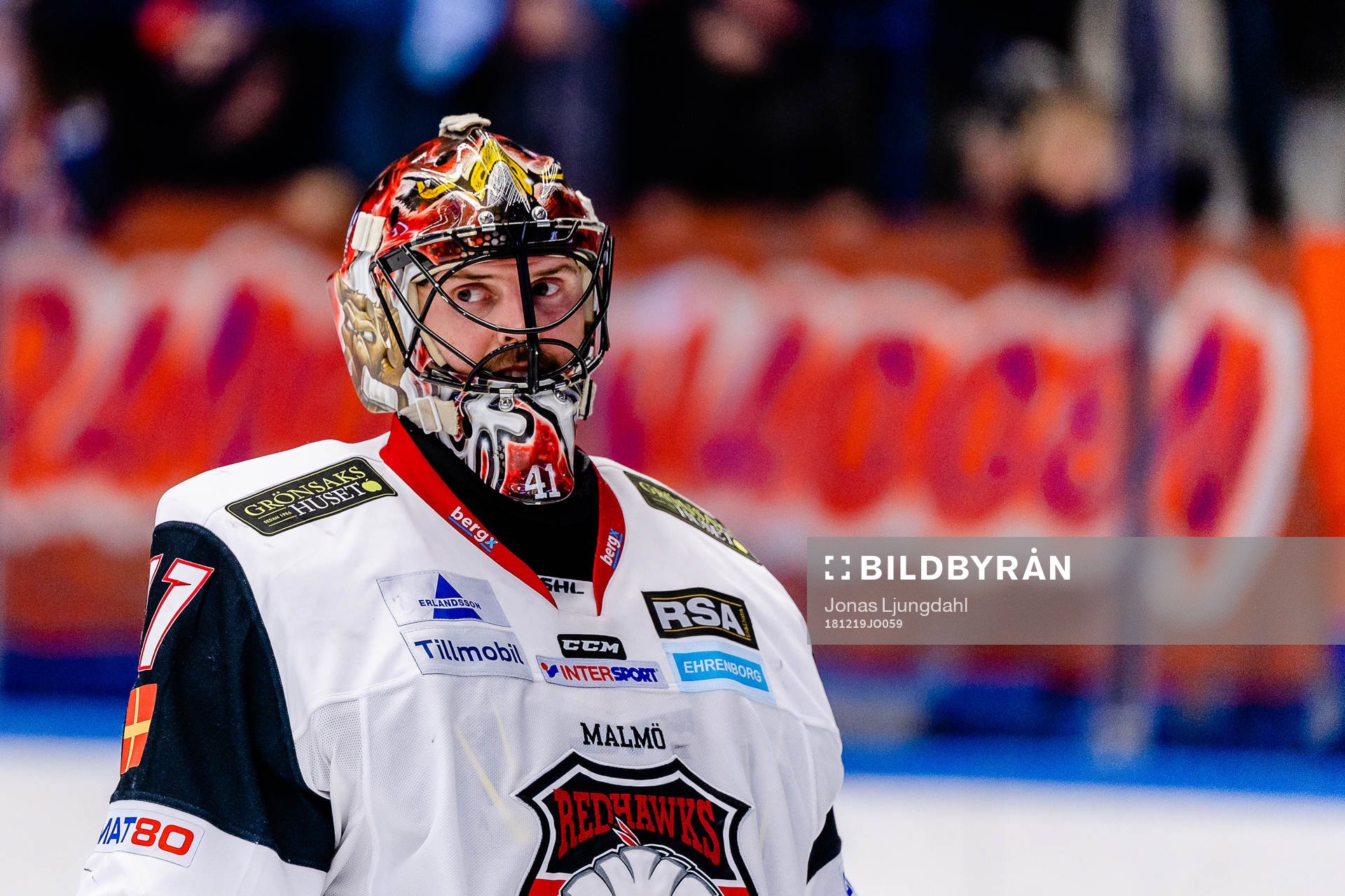 Malmö Redhawks målvakt Cristopher Nihlstorp