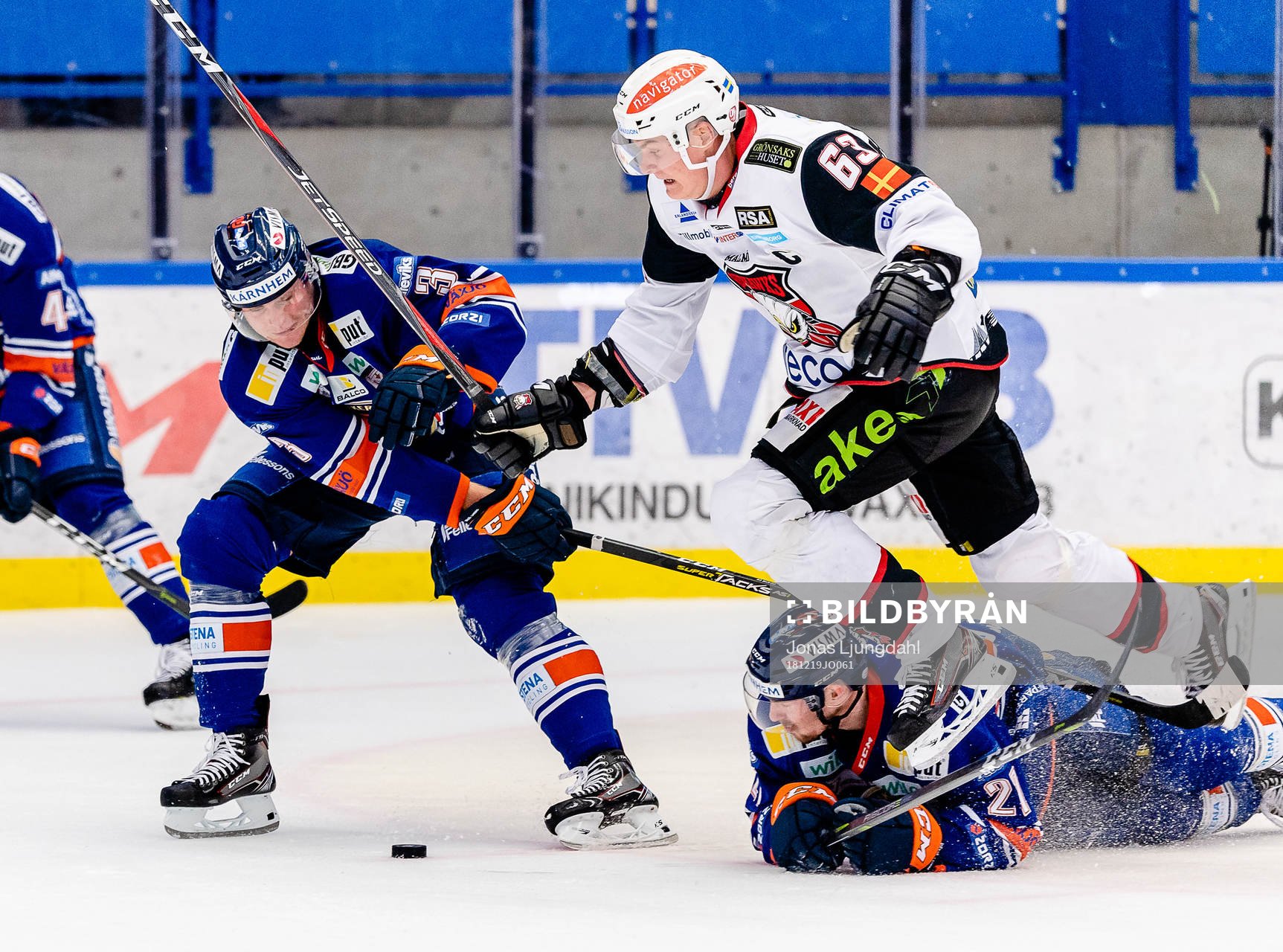 Växjös Oliver Bohm och Martin Lundberg