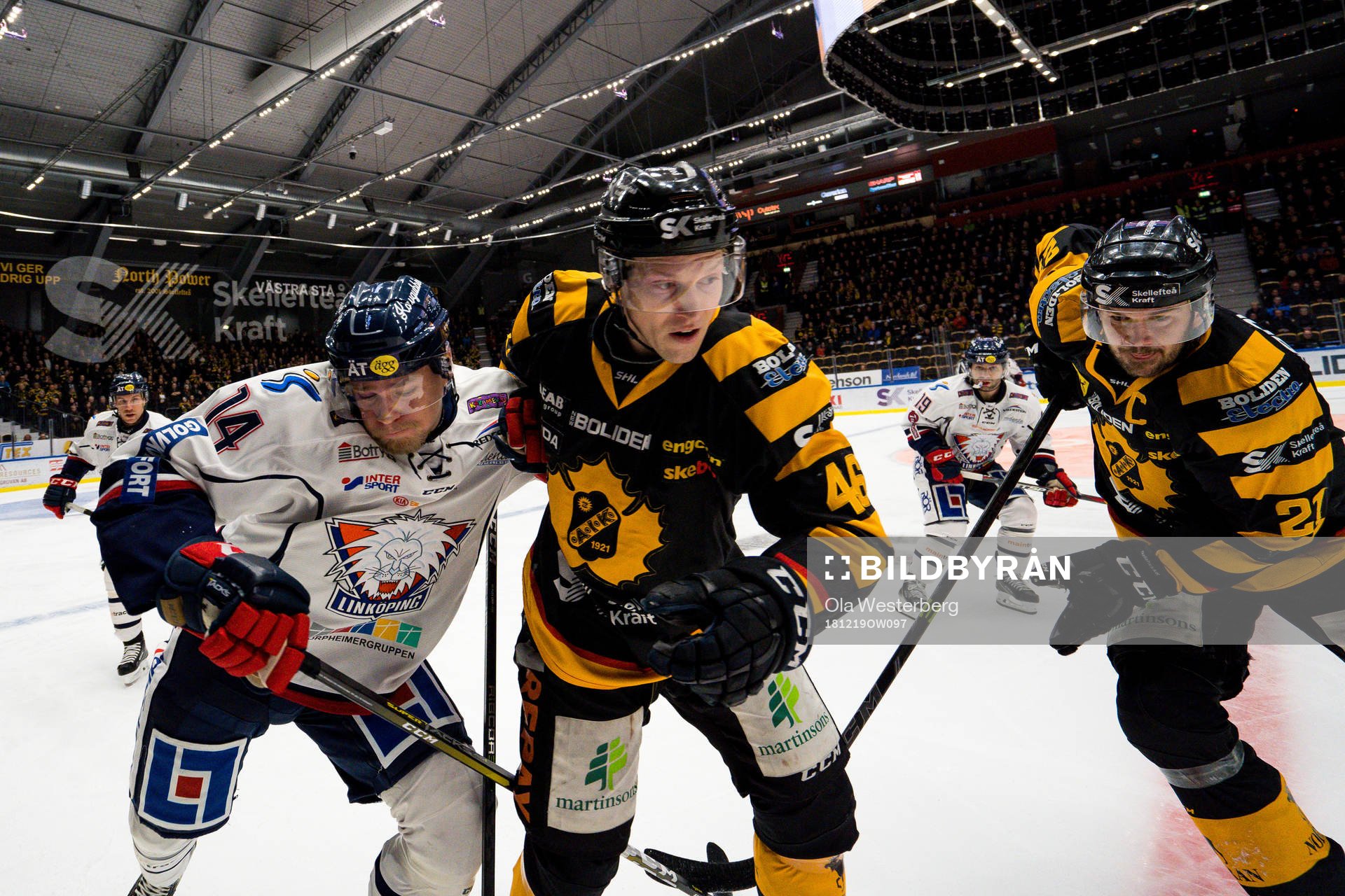 Skellefteås Mathis Olimb och Jimmie Ericsson