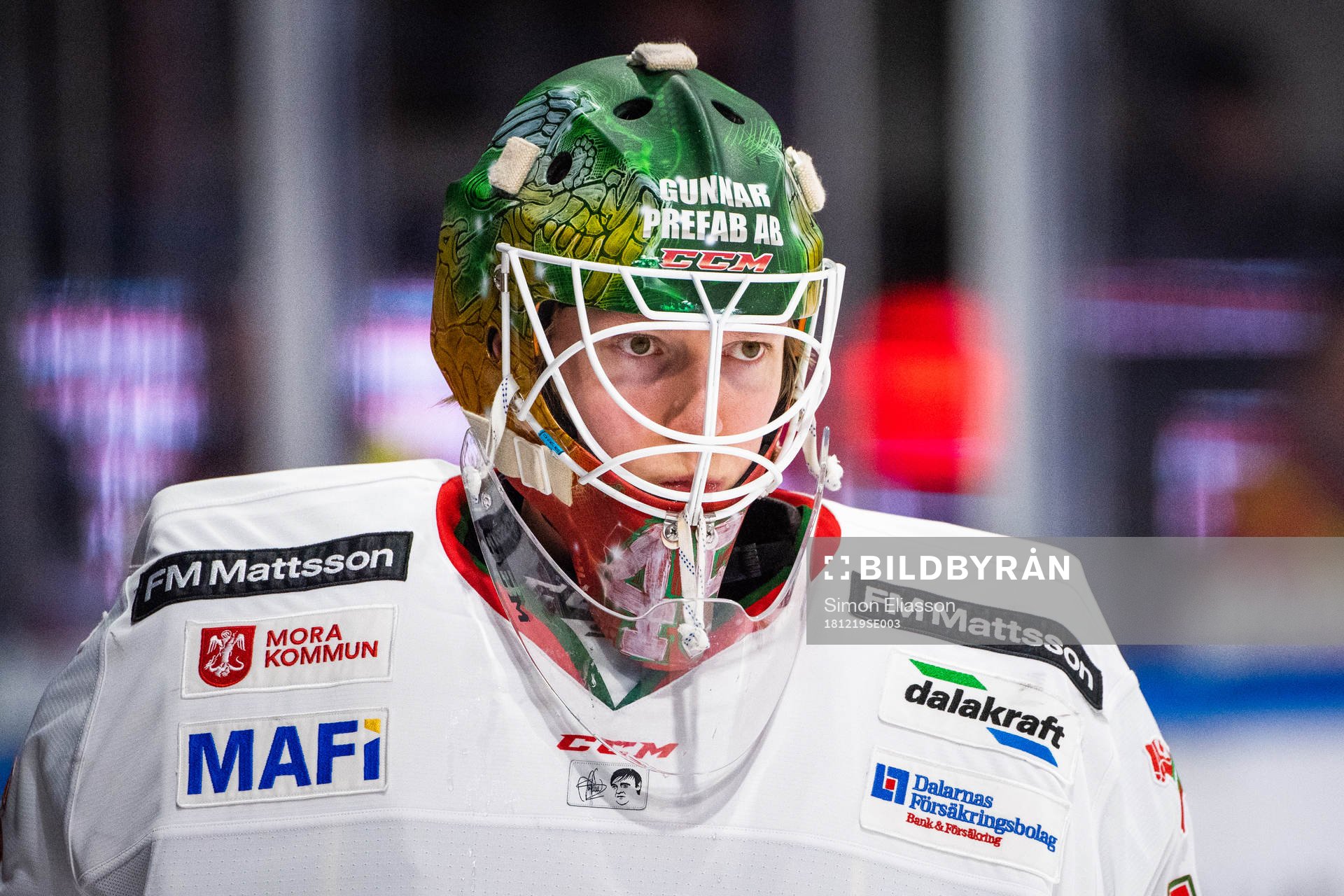 Moras målvakt Isak Wallin
