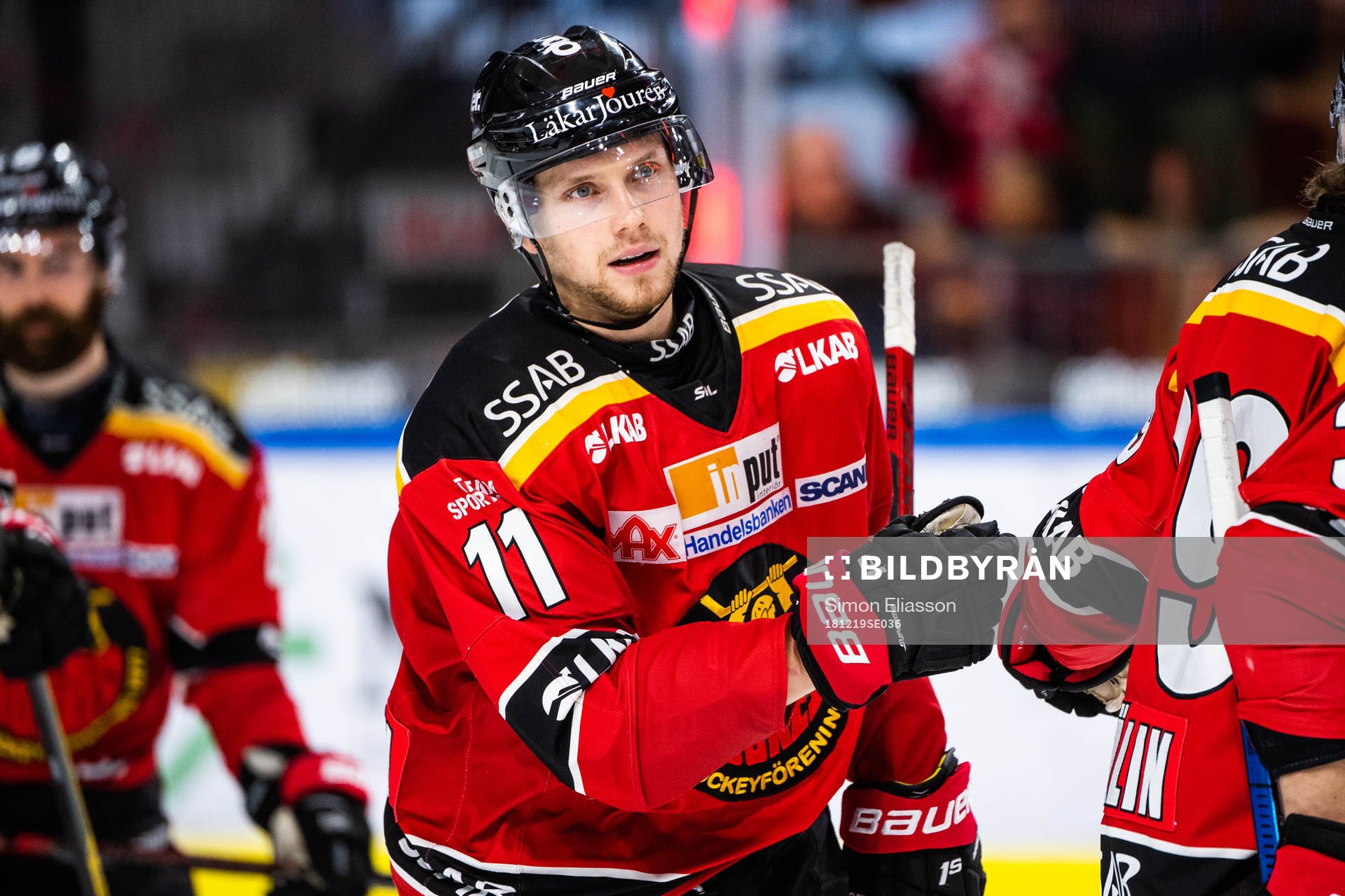 Luleås Petter Emanuelsson jublar