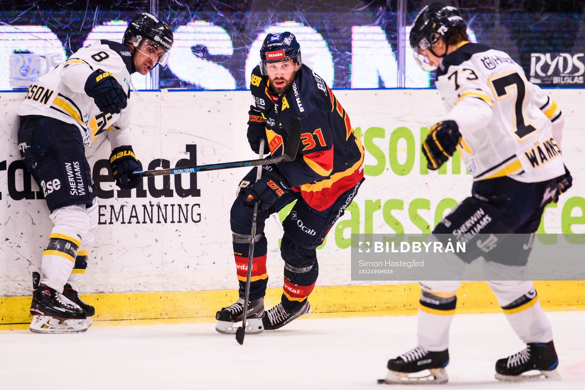 s Nils Andersson och Sebastian Wännström och Djurgårdens